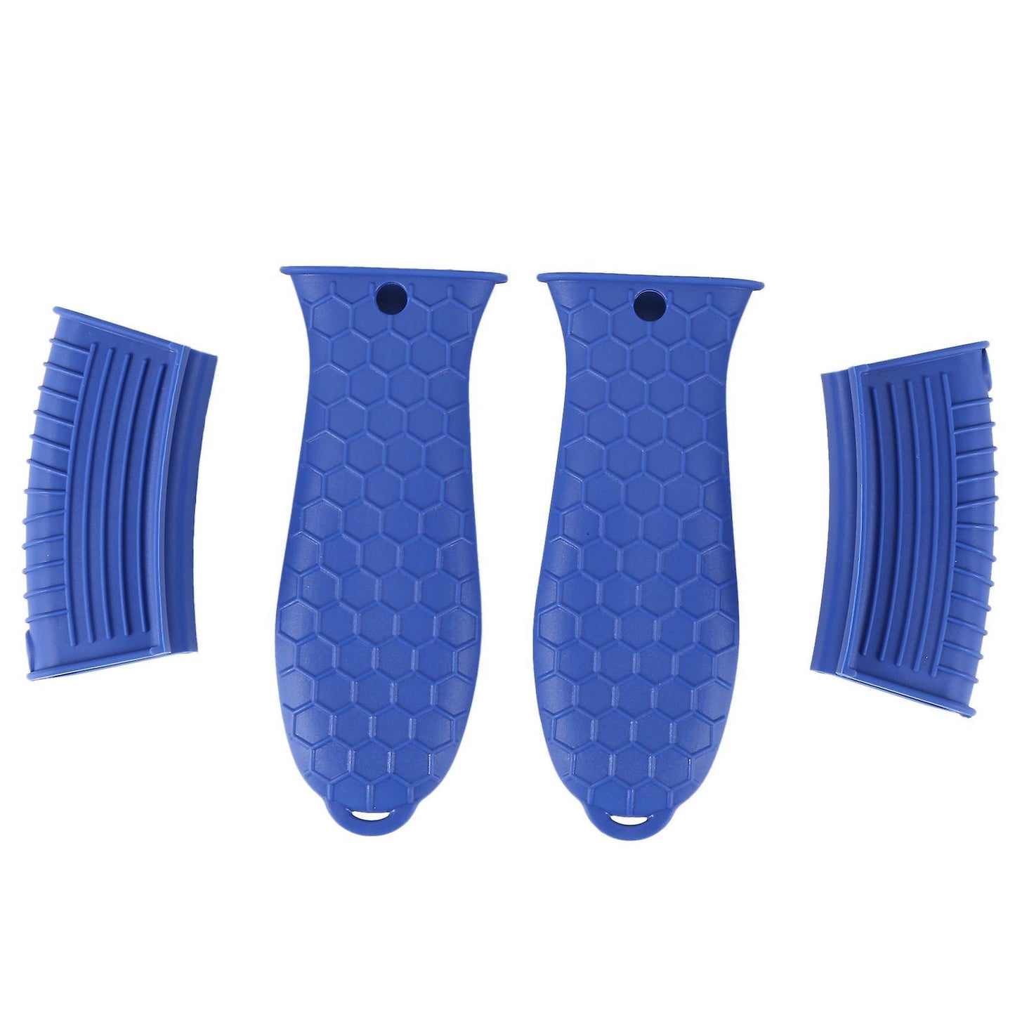 4 Pack Pot Handle Sleeve Rubber Cover Set for Skillet Frying Pan