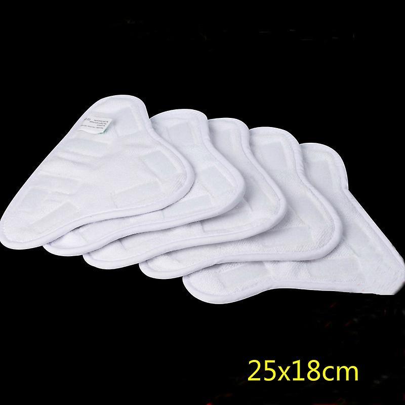 8 Pcs Of Replacement Steam Mop Microfiber Cloth Pad