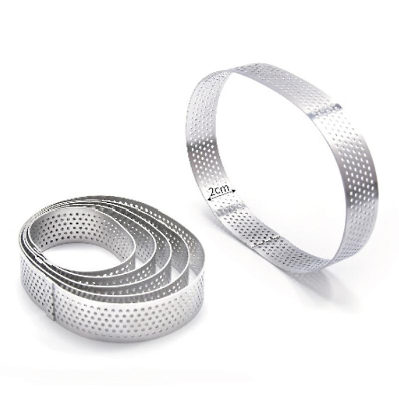 Porous Tart Ring Mould Baking Tools,heat-resistant Cake Mousse Ring