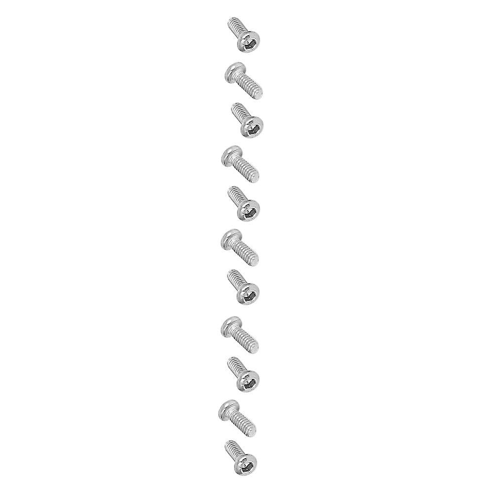 0.4mm Pitch M2 Stainless Steel Hex Socket Button Head Screws 100 Pcs