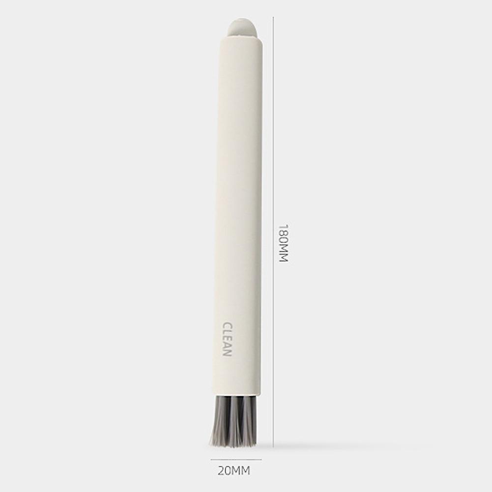 Coffee Machine Crevice Cleaning Brush Plastic Long-handled Bean,black