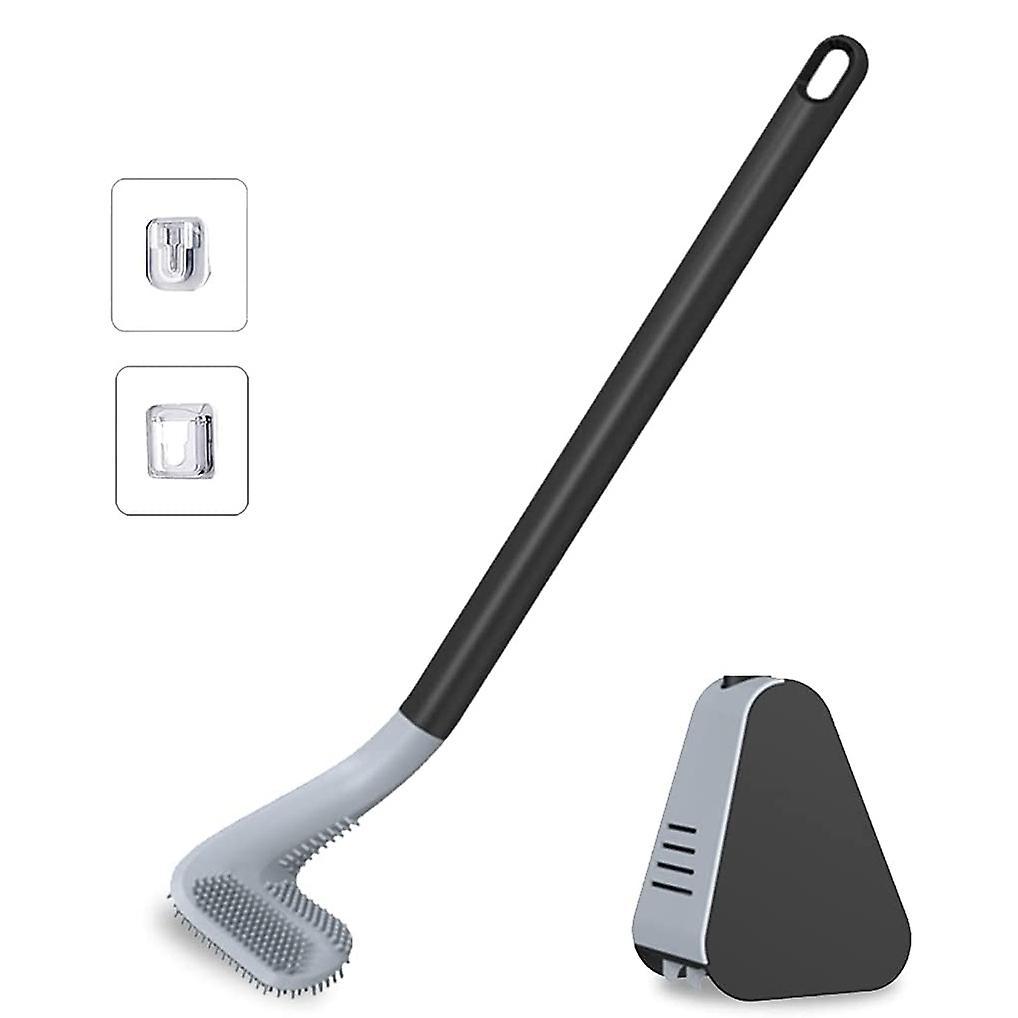 Long Handled Toilet Brush, Golf Silicone Toilet Brush,a