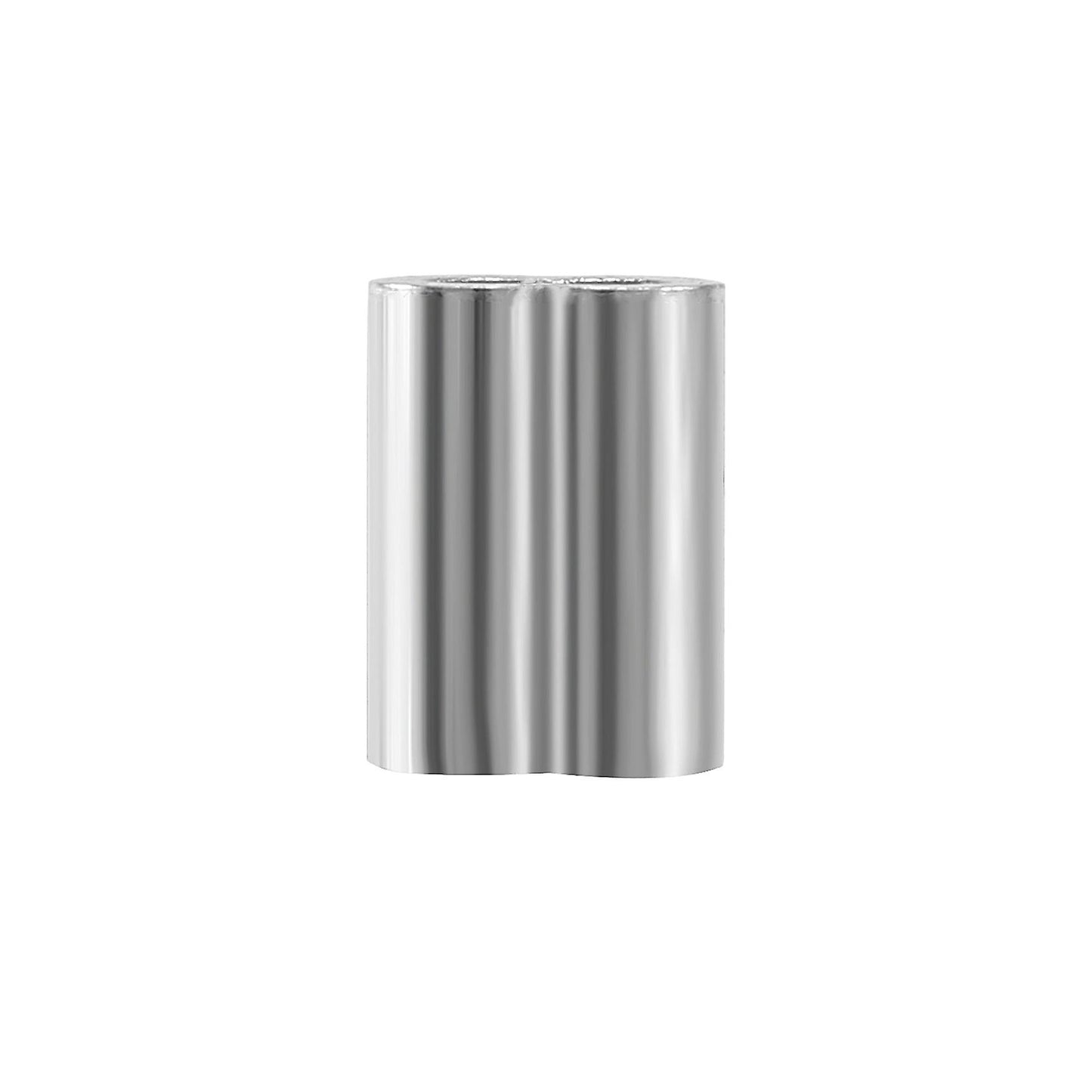 100pcs 3/32 Inch (3.0mm) Diameter Wire Rope Aluminum Alloy Sleeves