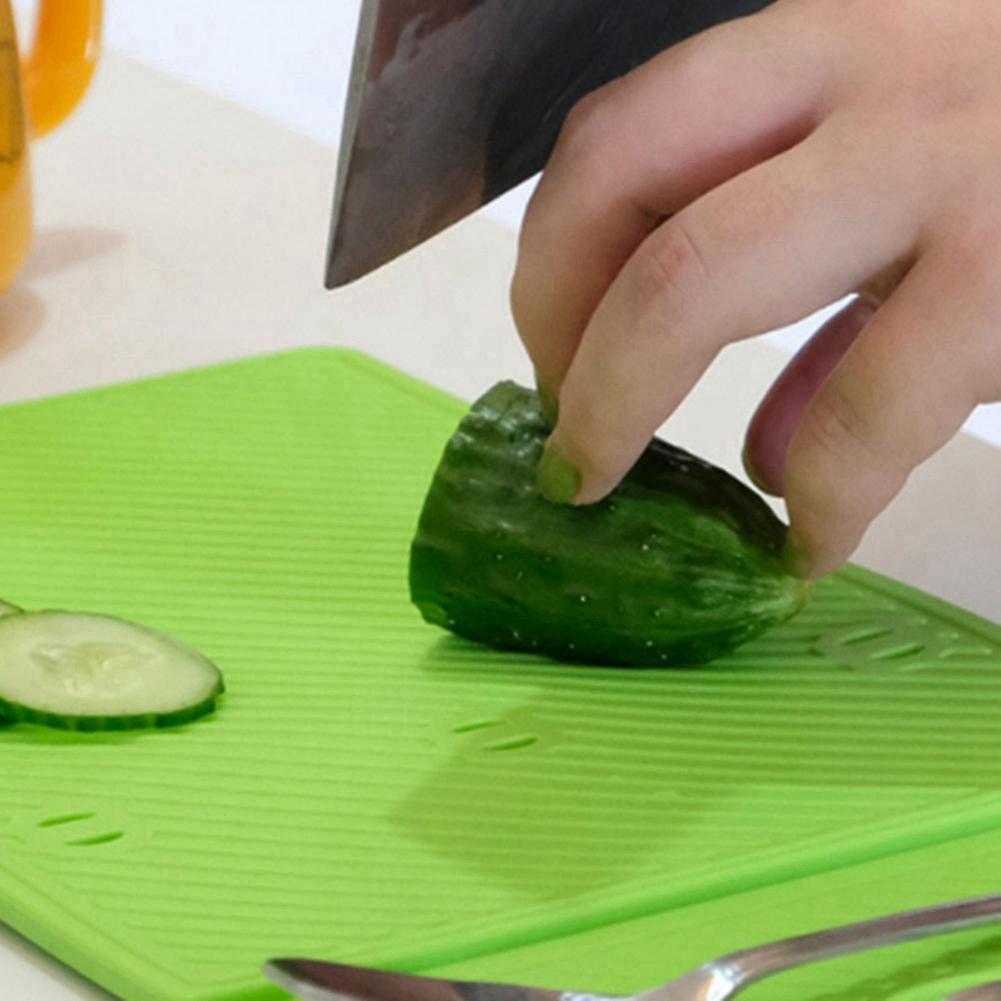 Kitchen Placemat Storage Shelf Chopping Board Silicone Chopsticks C