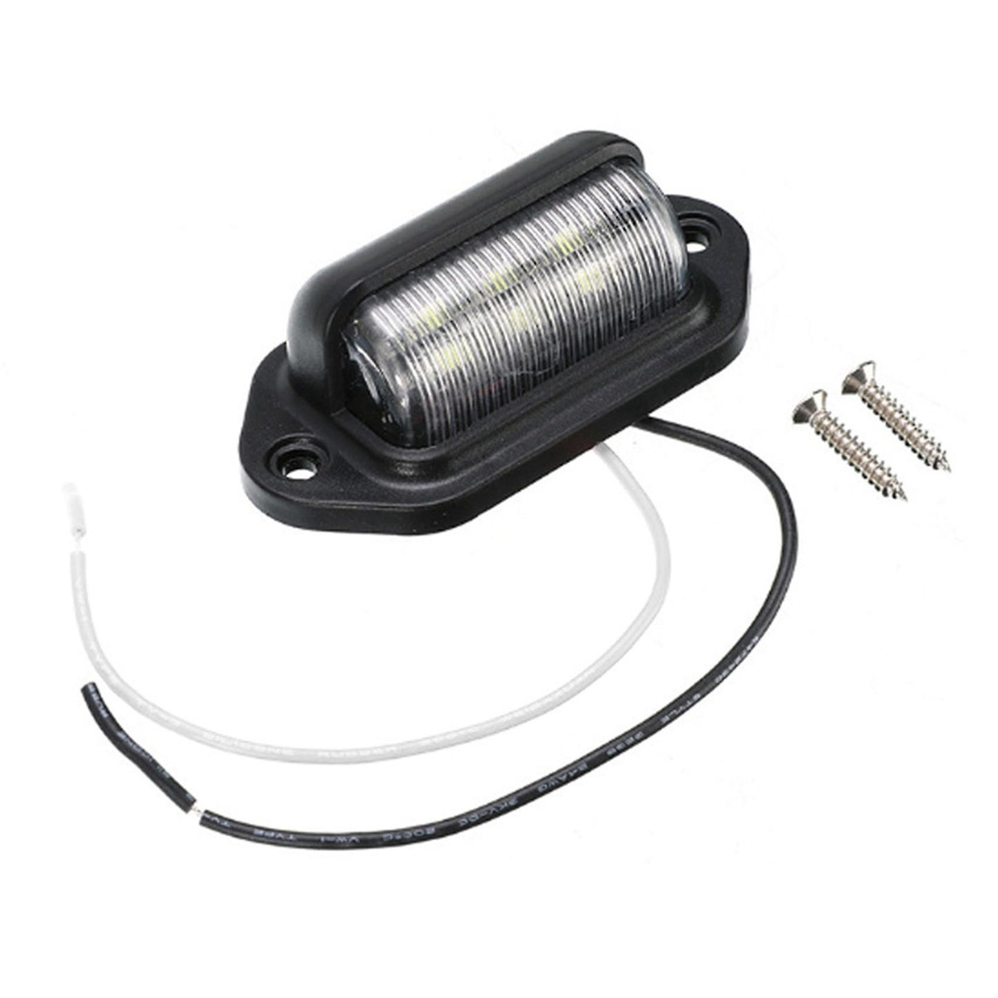 6 Led License Plate Light for Car Boats Motorcycle Aircraft Rv Truck