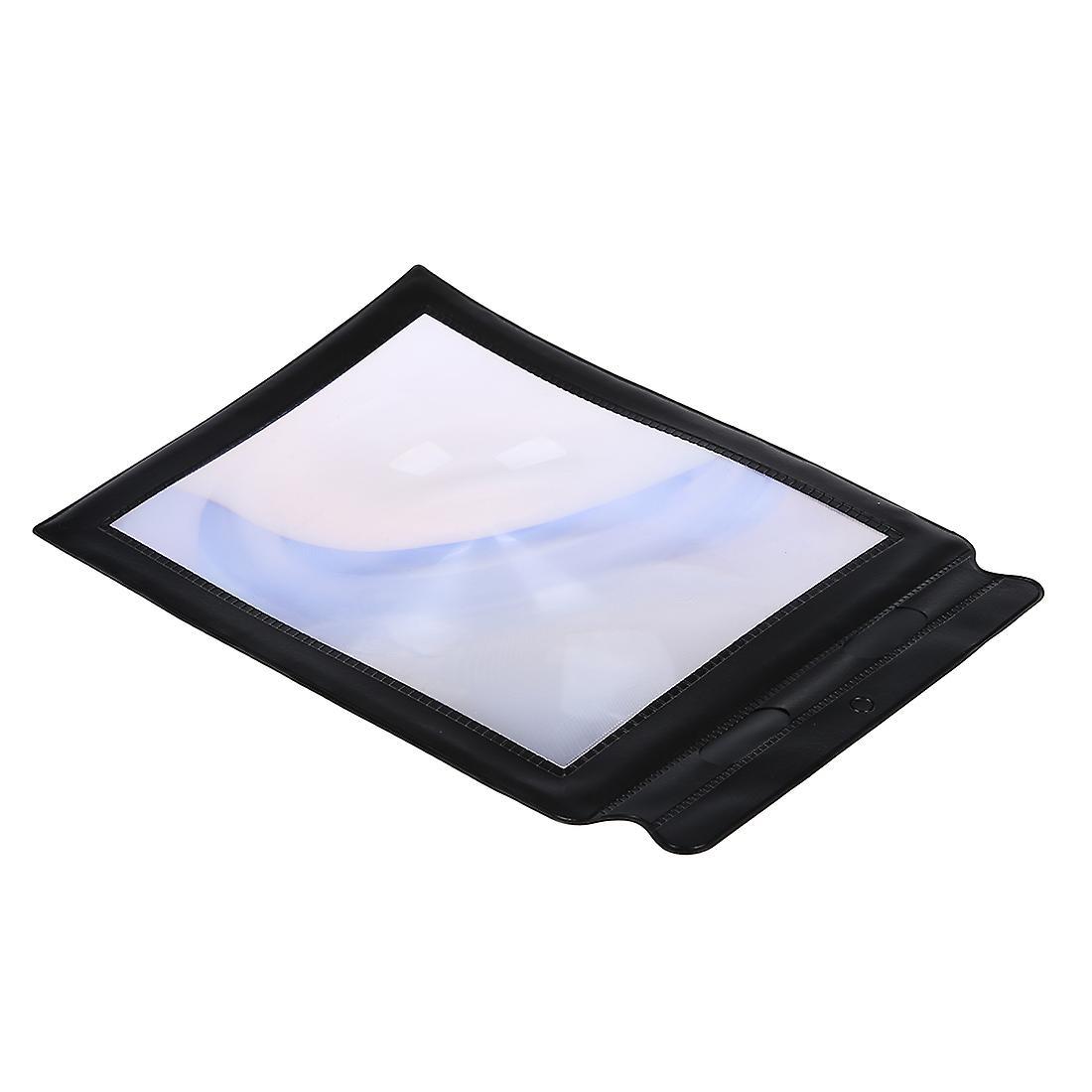 Large Bookmark Magnifier Sheet Magnifying 3x Magnification--used for Reading Small Print Of Newspape