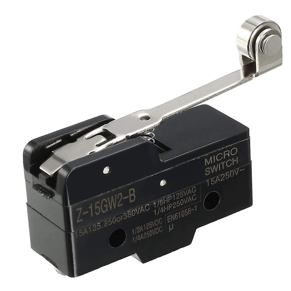 2pcs Z-15gw2-b 1no + 1nc Long Hinge Roller Lever Mini Action