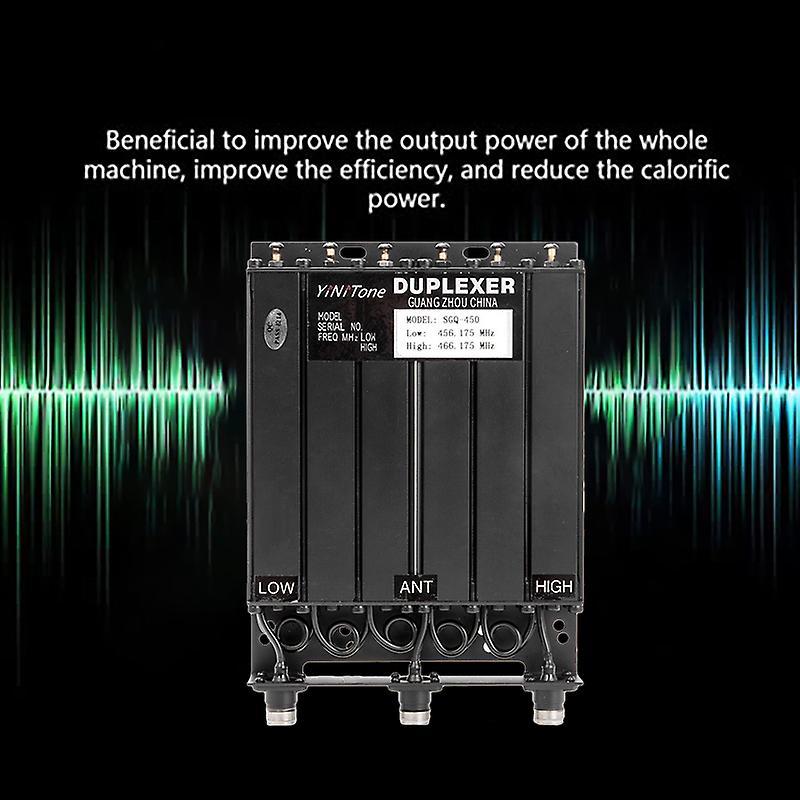 Yinitone 25w Uhf Duplexer Tx: 153.150/rx: 158.150mhz N-head Repeater