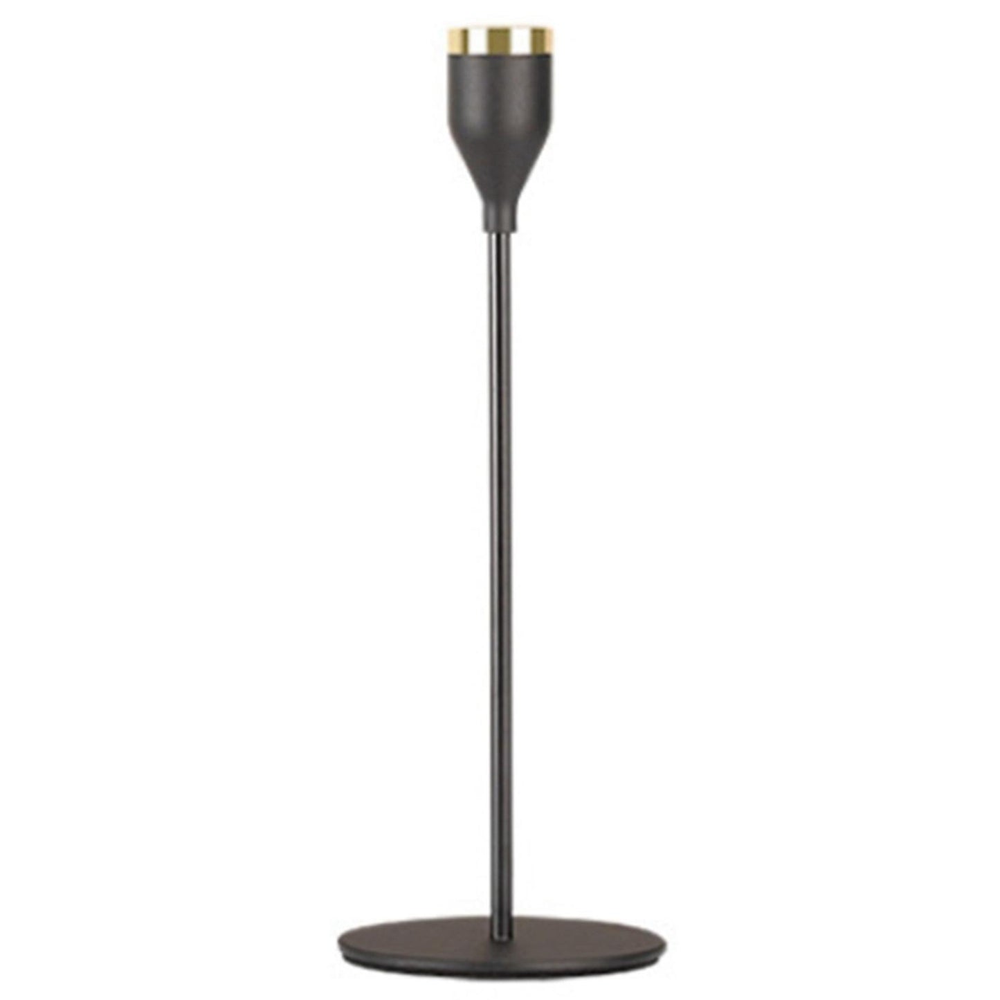 Modern Gold with Black Metal Candle Holders Wedding Home Decor,c