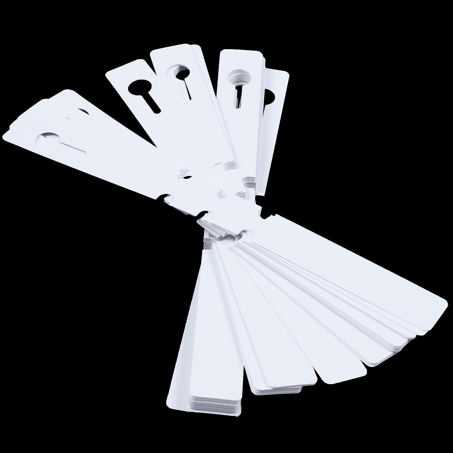 100pcs Pvc Ring Set Label Plant Gardening Label Plastic Orchid Label
