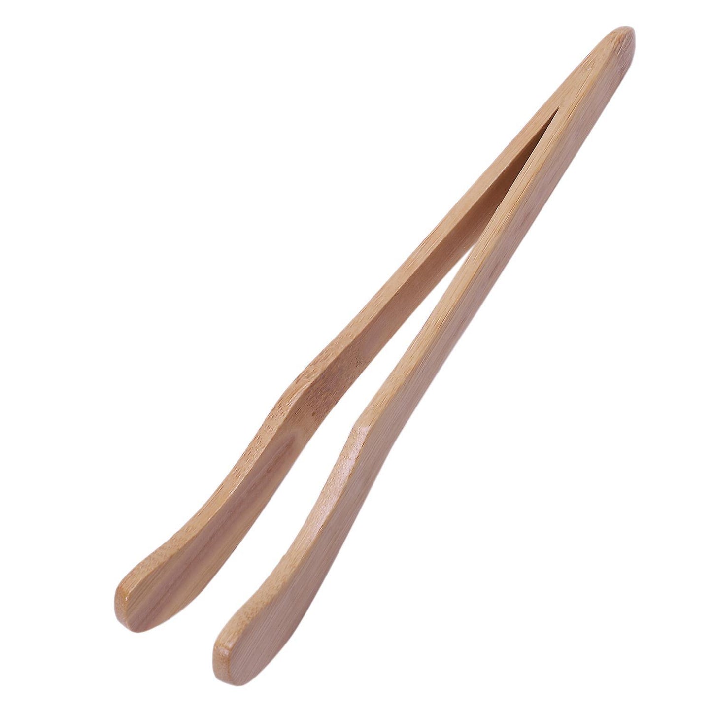 Wood Color Bamboo Chinese Kongfu Tea Tong Tweezers Teaware 6.9" Long