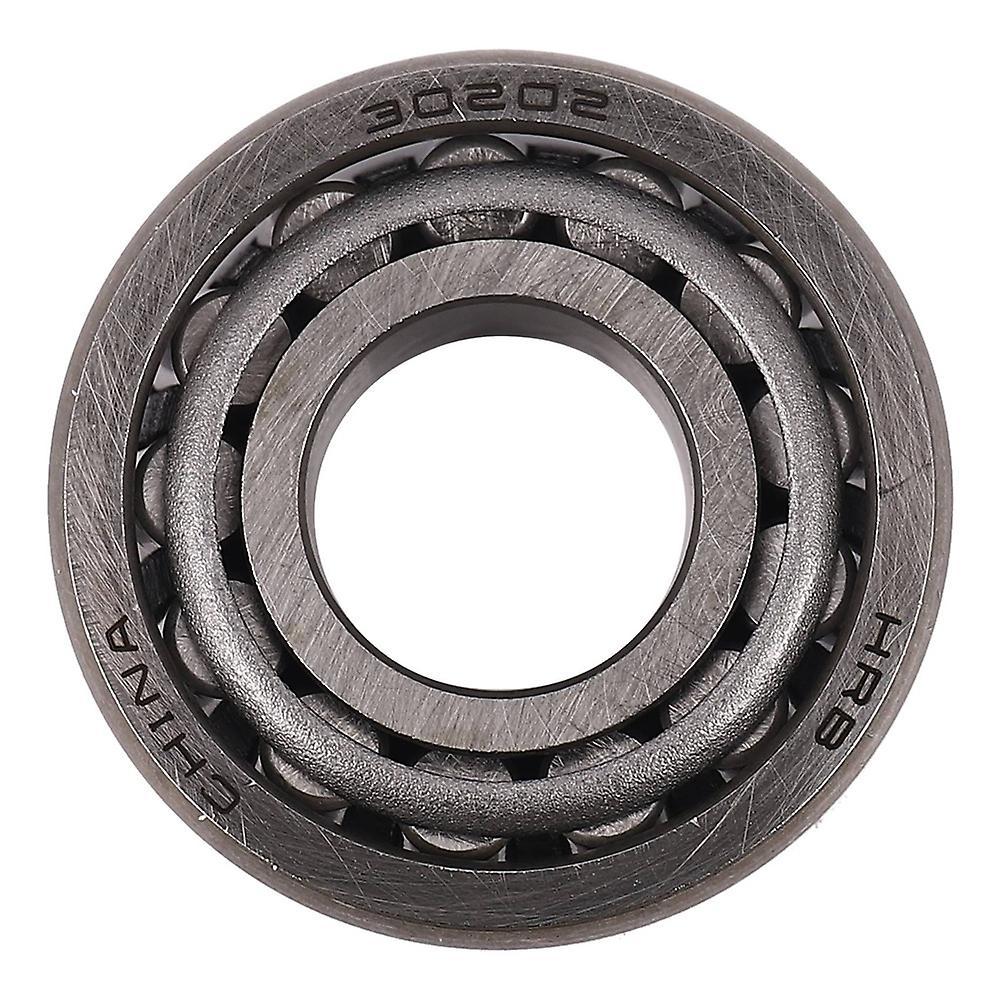Single Row 15mm X 35mm X 12mm Tapered Roller Bearing 30202 Silver
