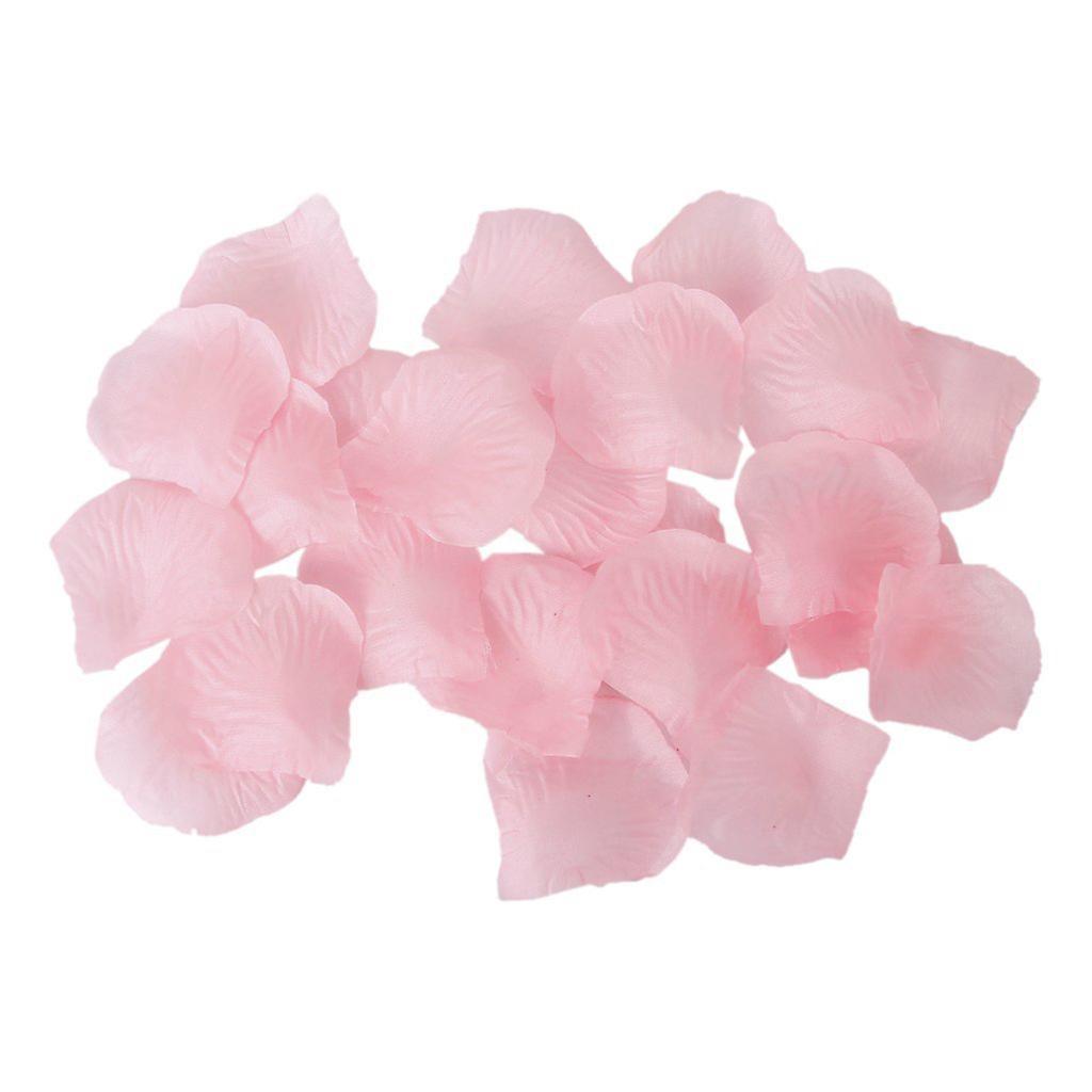 100pcs Petales Roses Artificielles Fleurs Pour Decoration De Mariage