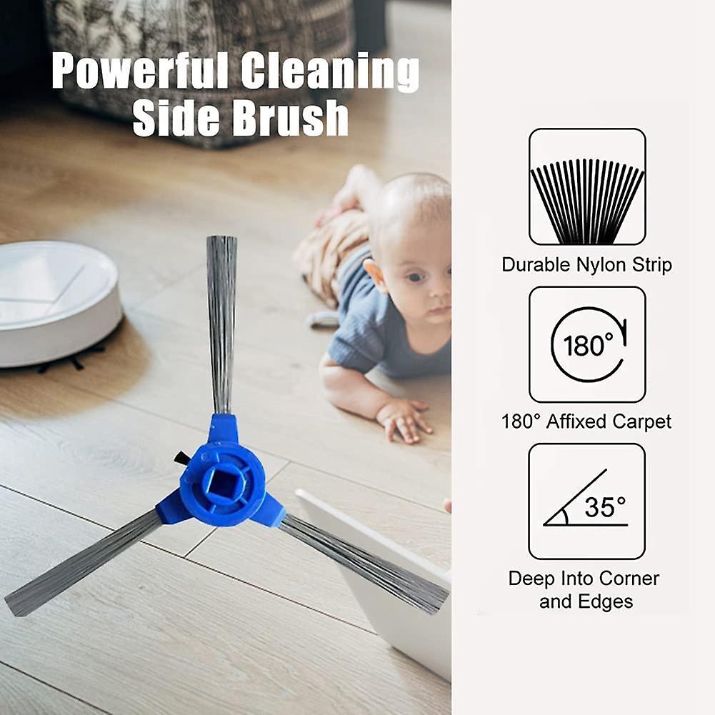 Replacement Parts Side Brushes Filters for Eufy G10 G30 Robot Vacuum