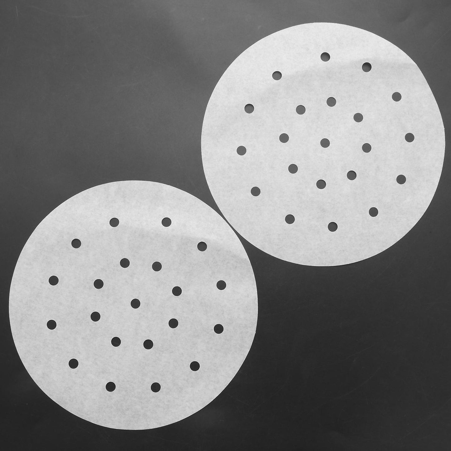 Premium Perforated Parchment Liners 7 Inch 100 Eco Friendly Pack