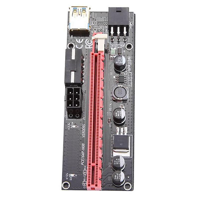 60cm 16a Power Supply Ver009s Pci-e Riser Card Pcie 1x to 16x Cable