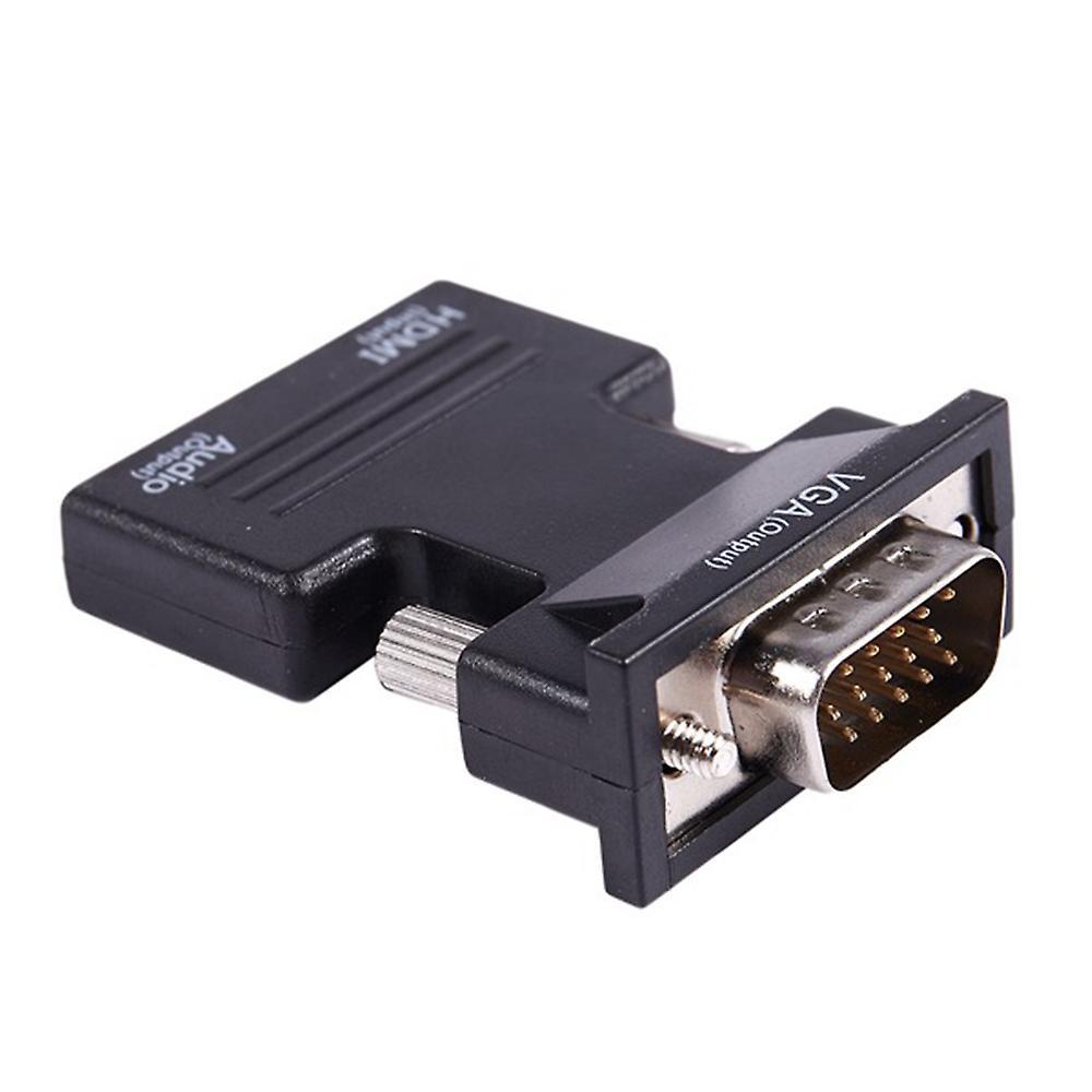 Hdmi-compatible Female to Vga Male with Audio Output Cable,1 Pack
