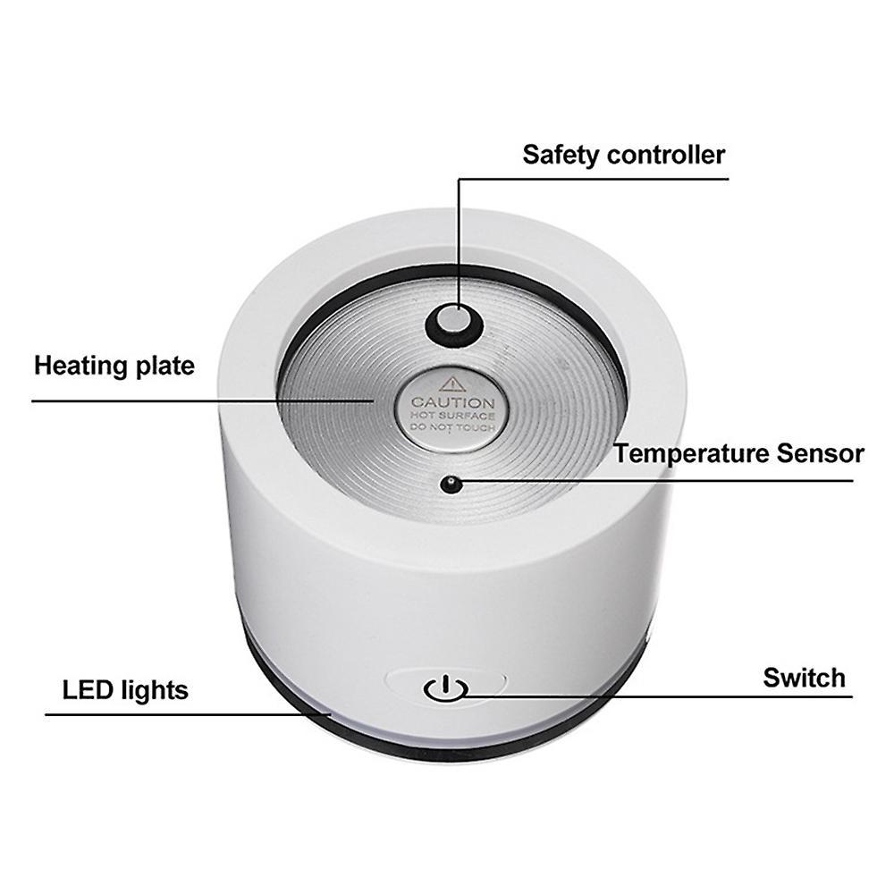 Milk Frother, Warmer with Hot Or Cold Functionality Eu Plug White