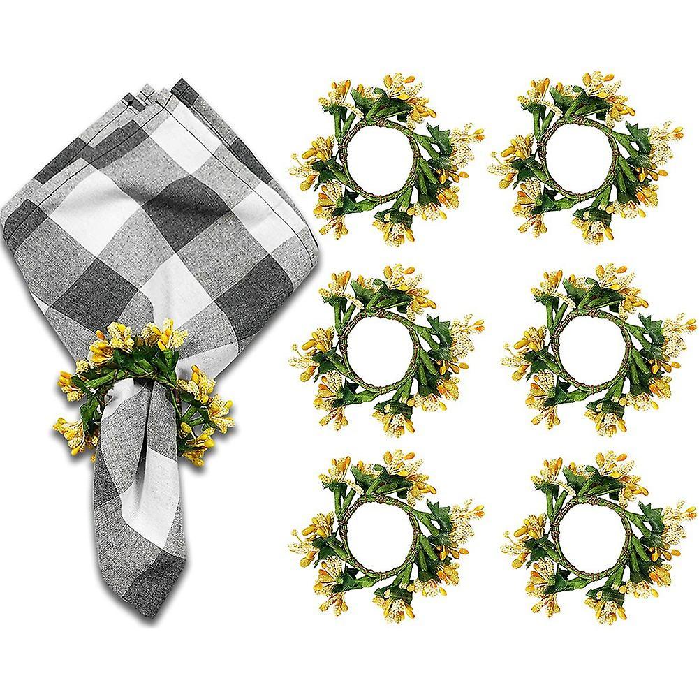 Napkin Rings, Napkin Holder Table Decor for Wedding, Christmas B