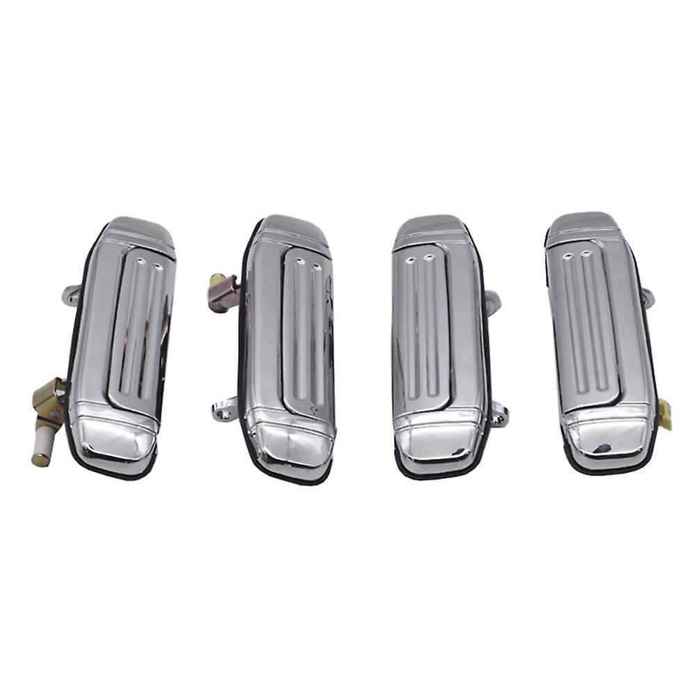 Rear Left Side Car Outer Exterior Door Handles Chrome Mr156877