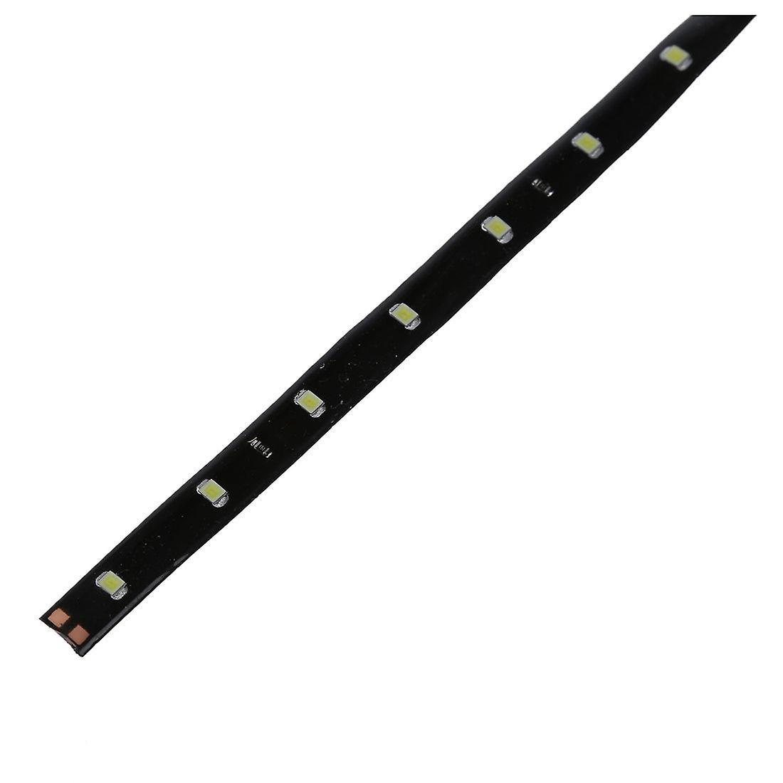 10 X Led Strip 3528smd 15led Car Waterproof Led Strip 30 Cm - White