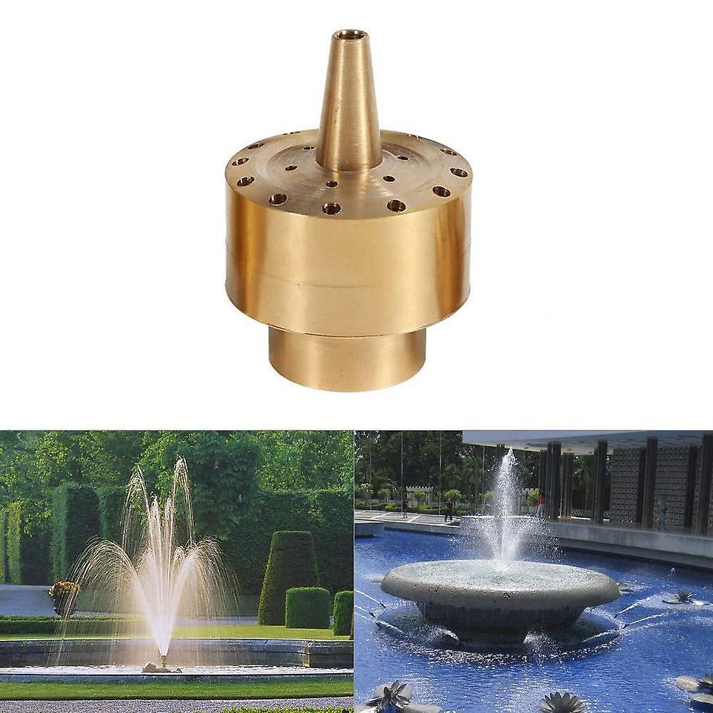 1/2inch 4 Points Fountain Sprinkler Sprinkler Brass Garden Decoration