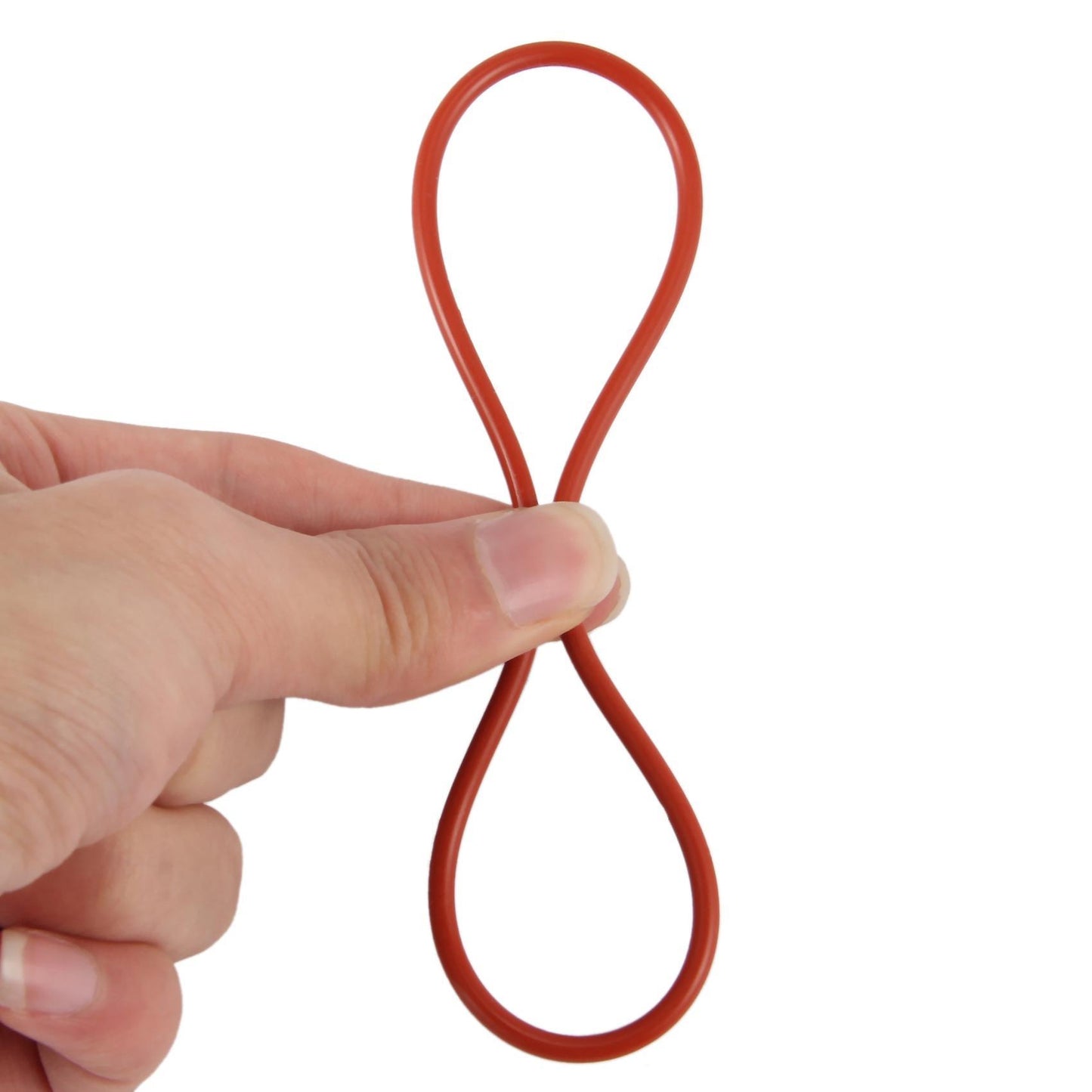 Rubber 90mm X 84mm X 3mm Oil Seal O Rings Gaskets Washers Brick Red