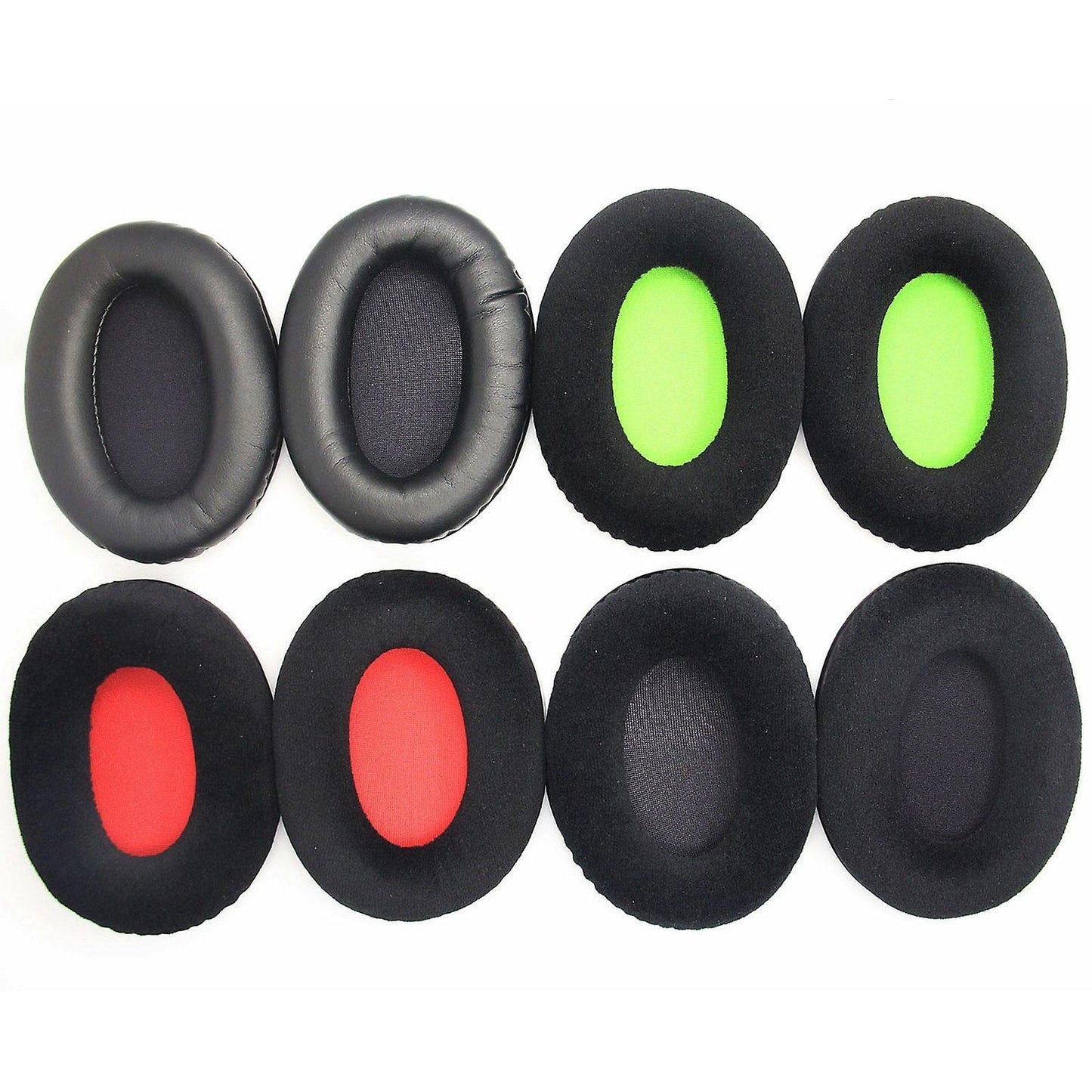 Earpads Cushion for Kingston Hscd Khx-hscp Hyperx Black+red