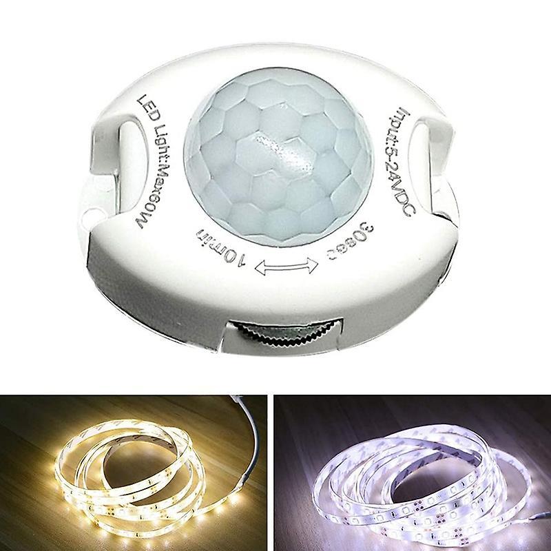 Pir Infrared Motion Sensor Detector Dc5-24v Auto On Off Timer Switch