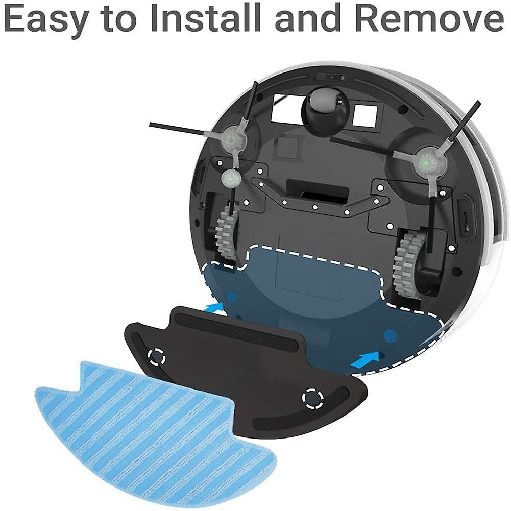 2pcs Mop for Lefant M210 Robot Vacuum Cleaner, Washable and Reusable