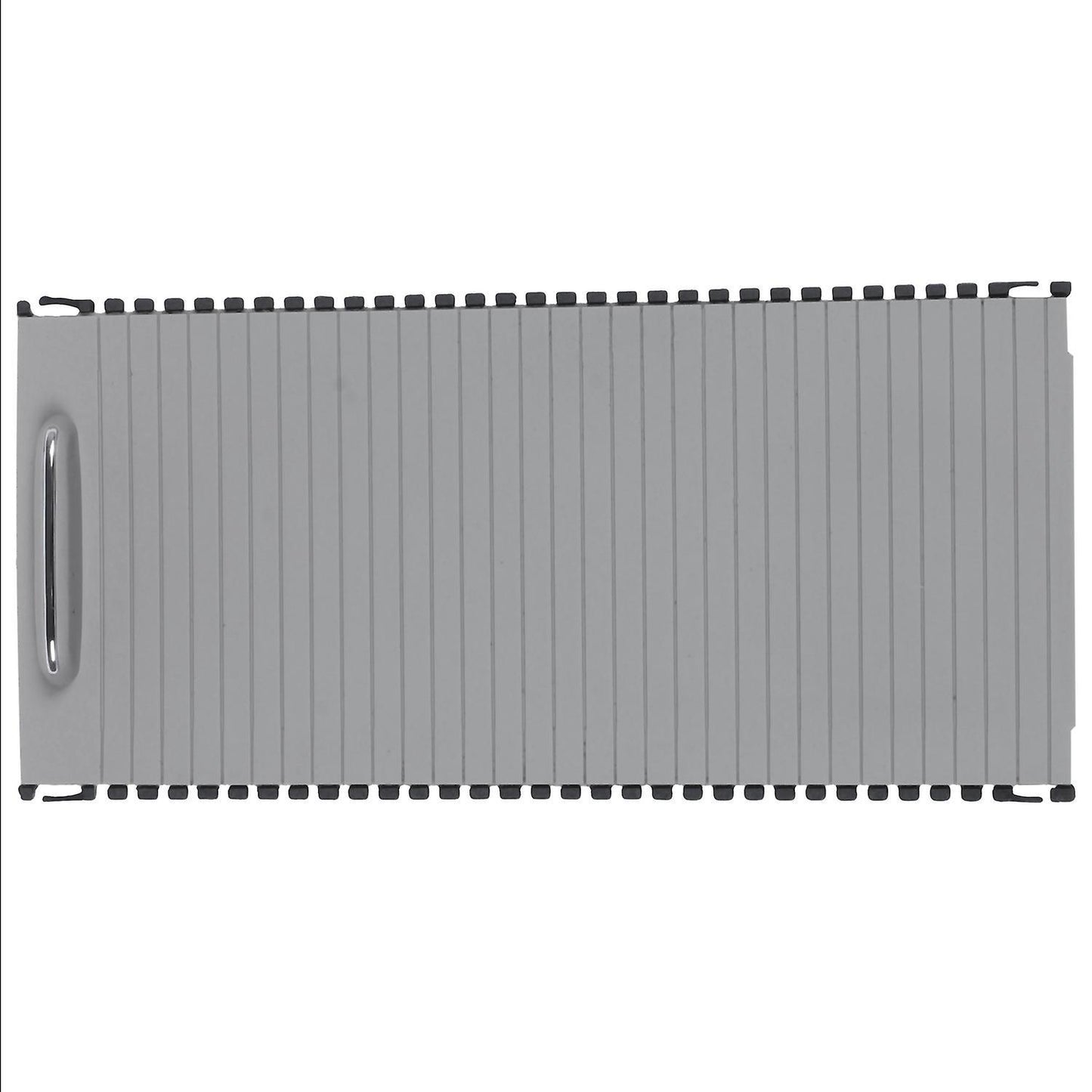 Center Console Cover for Mercedes-benz Cup Holder Zipper Cover Grey