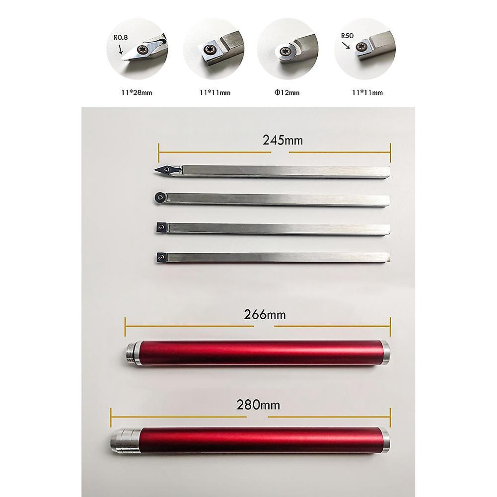 Wood Turning Tool Woodworking Lathe Chisel Set Carbide Insert Cutter
