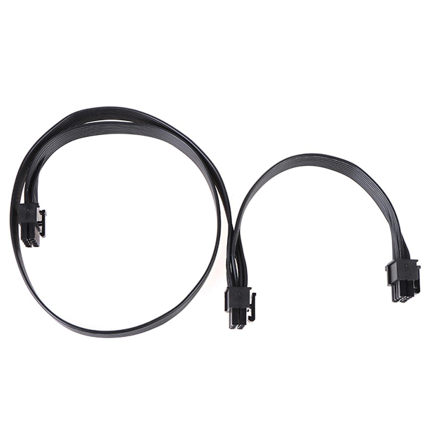 2pc 80cm Pcie 8-pin 1 to 2 Split Power Graphics Module Cable