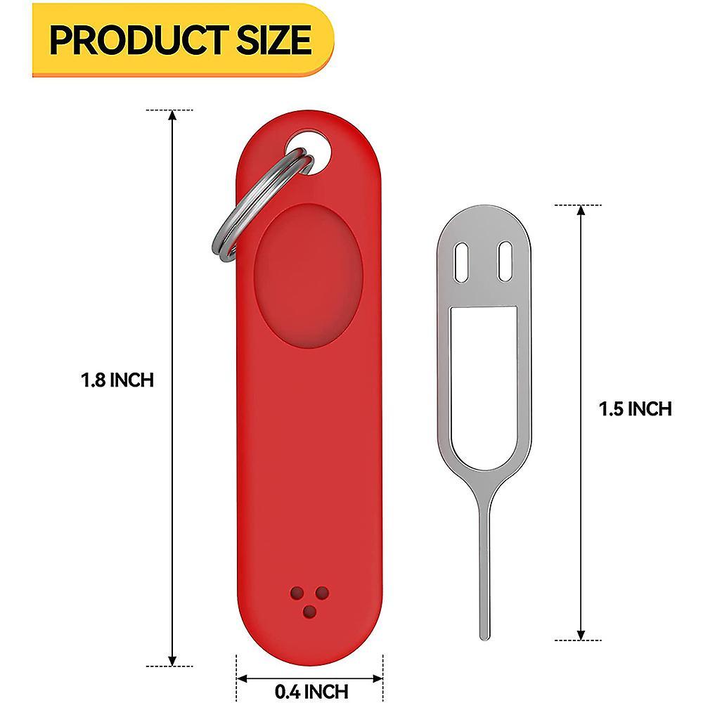 6pcs Sim Card Removal Tool-sim Card Tray Pin Removal Tool,black+red