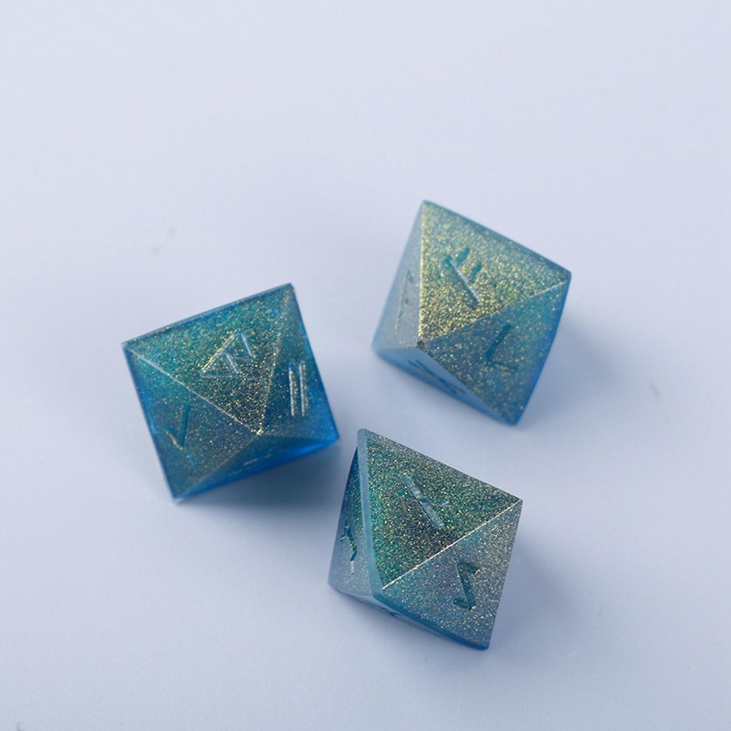 Diy Divination Pad Astrology Compass Silicone Mold (3 Rune Dice)