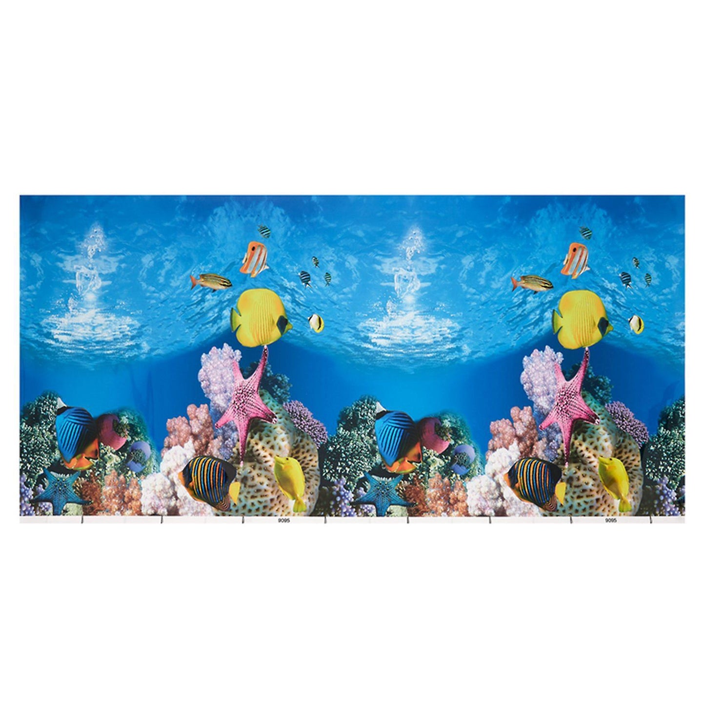 Wallpaper Background Aquarium Decorative Fish Tank Sticker40x82cm