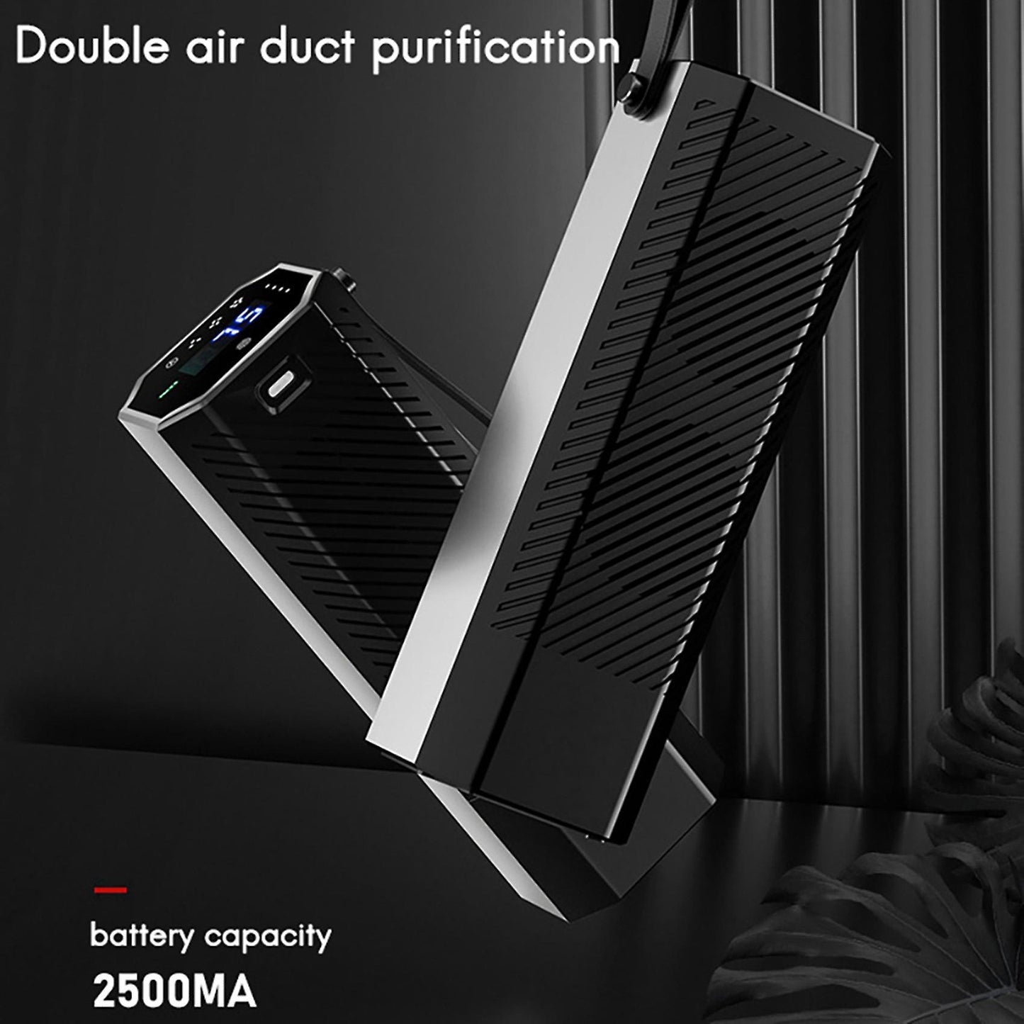 Aluminum Alloy Car Air Purifier Cleaner for Outdoor for 1 Set