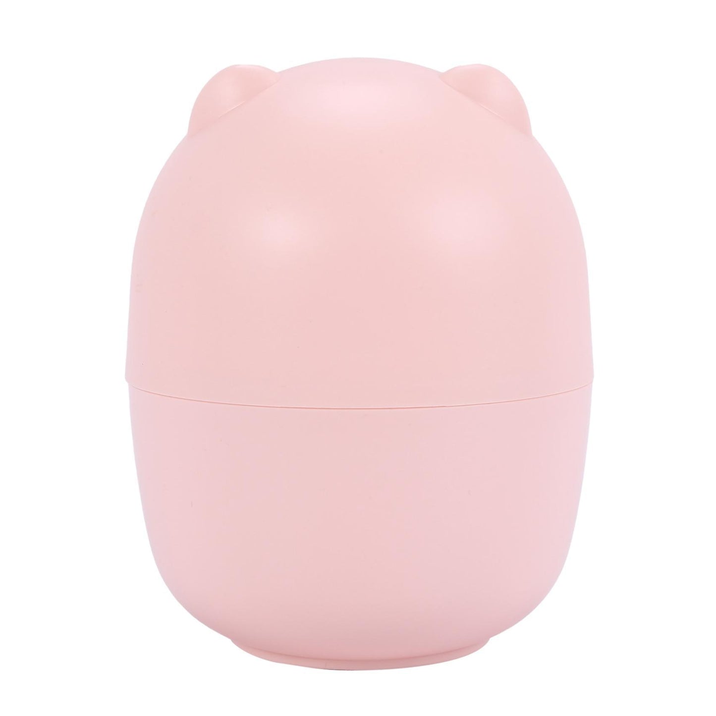 Desktop Garbage Basket Cleaning Barrel Animal Trash Can Pink