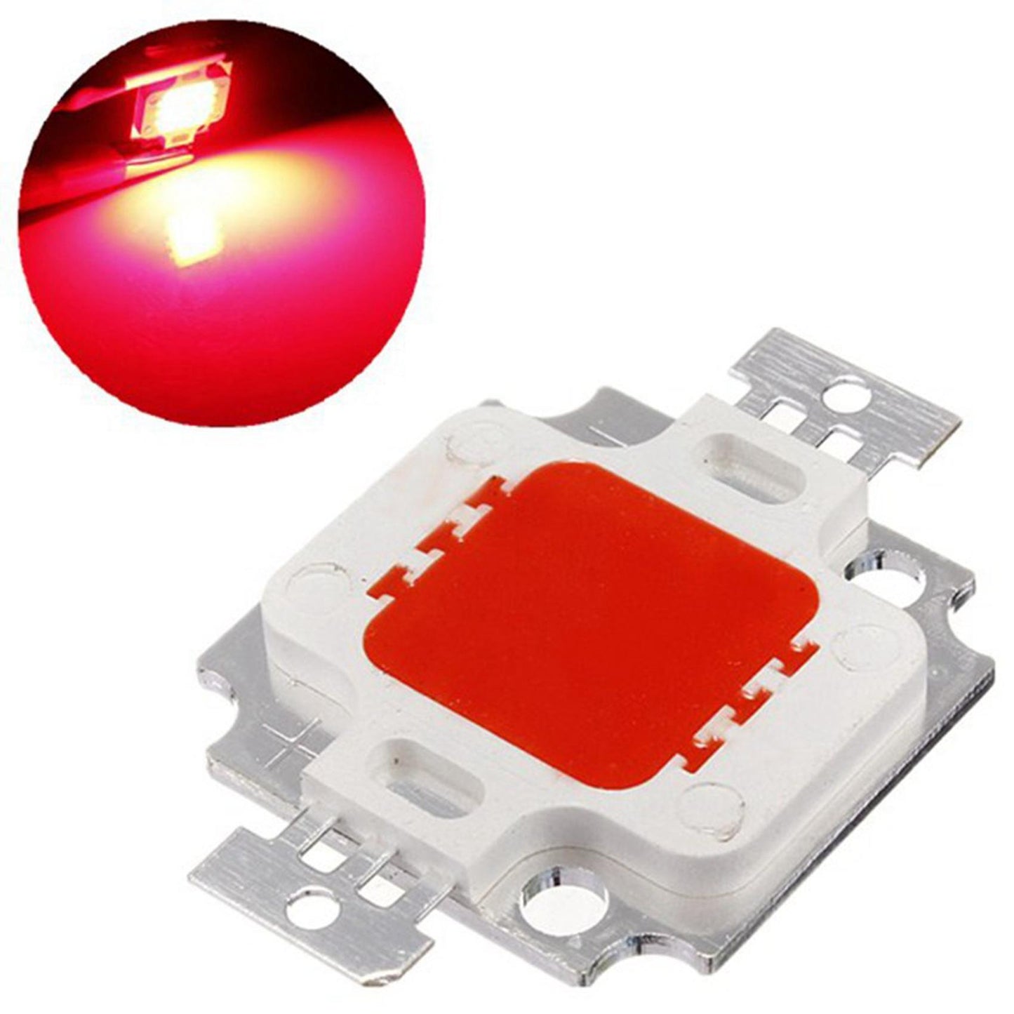 2x 10w Led Cob Chip Floodlight Floodlight Spotlight Lamp Light Red