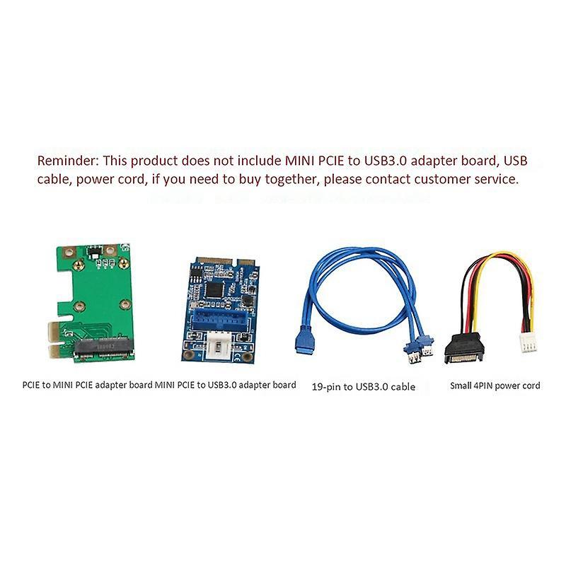 Pcie to Mini Pcie Adapter Card, Efficient, Lightweight and Portable