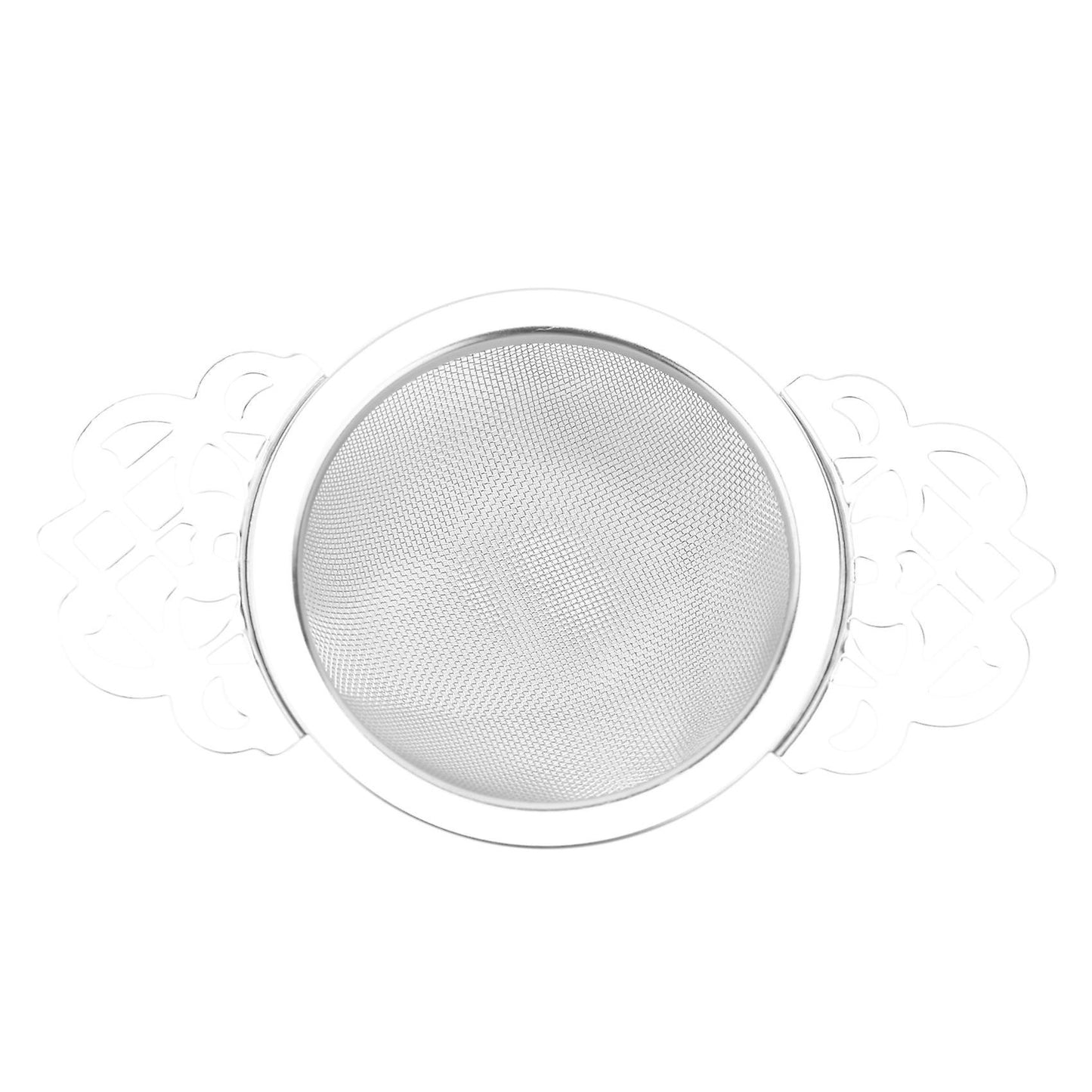 Tea Strainers with Drip Bowls (2-pack) Stainless Steel Tea Strainers