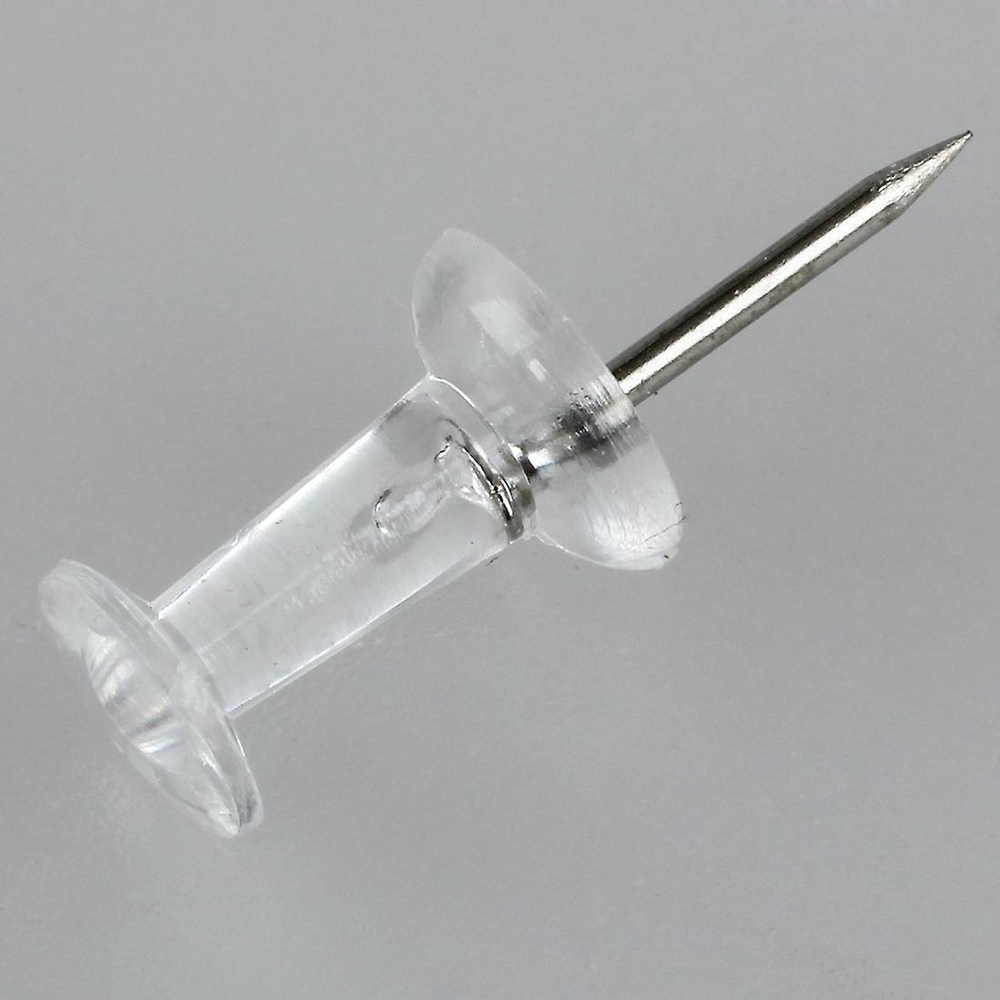 Clear Push Pins Transparent Plastic(pack Of 40)