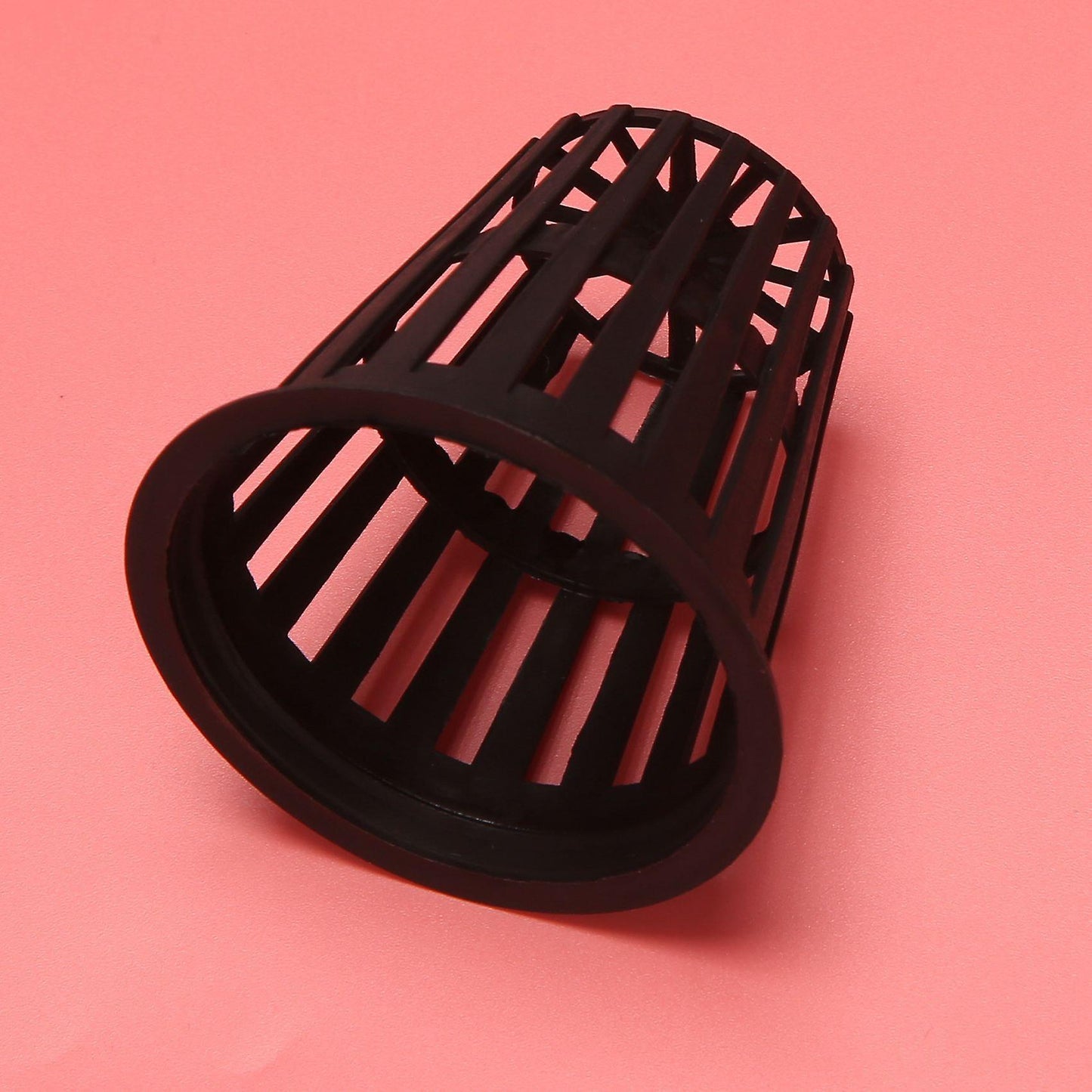 10 Pieces Of Plant Tray Plasticnursery Basket Garden Balcony (black)