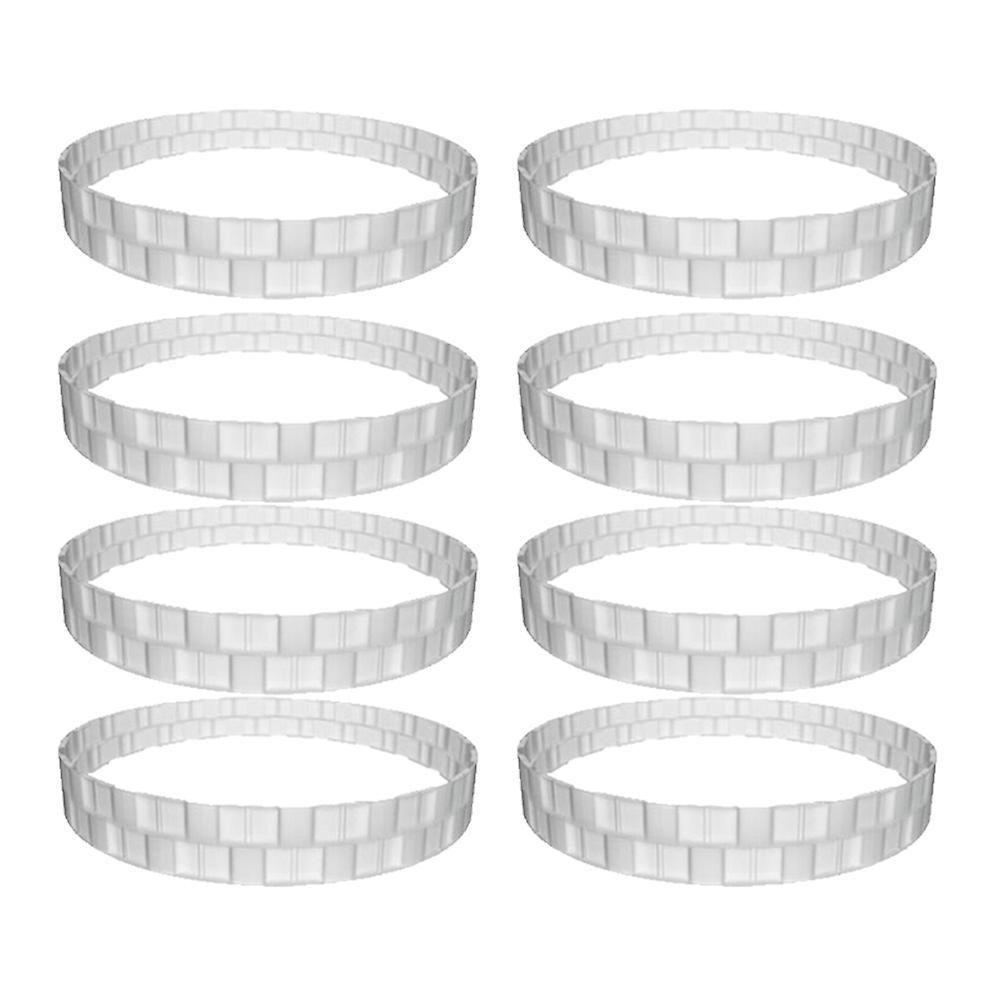 8pcs for Ecovacs Xiaomi Mijia Anti-wear Tire Skin Accessories