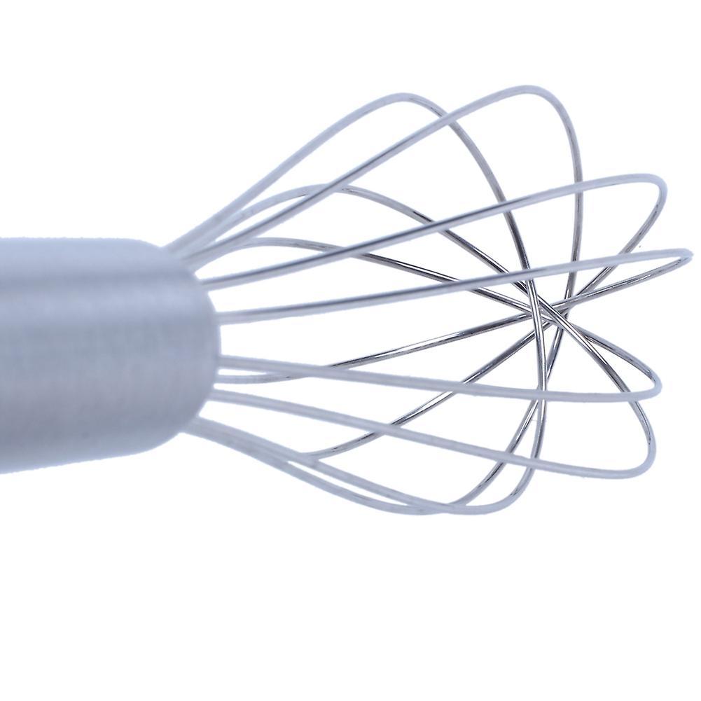 Stainless Steel Egg Beater Whisk Tool 8 Inch Length