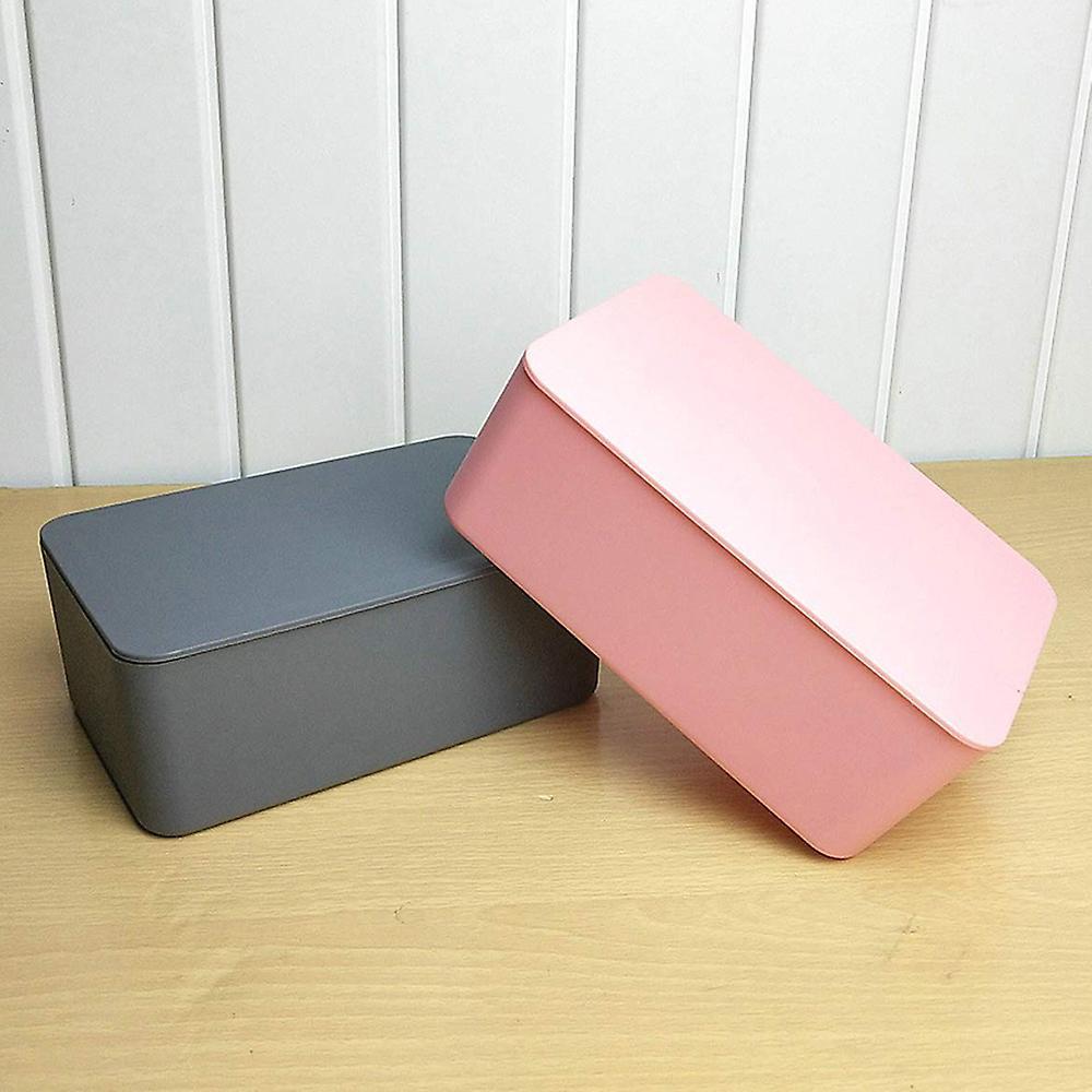 Wet Tissue Box with Moisture-proof Sealing Cover Napkin Box (pink)