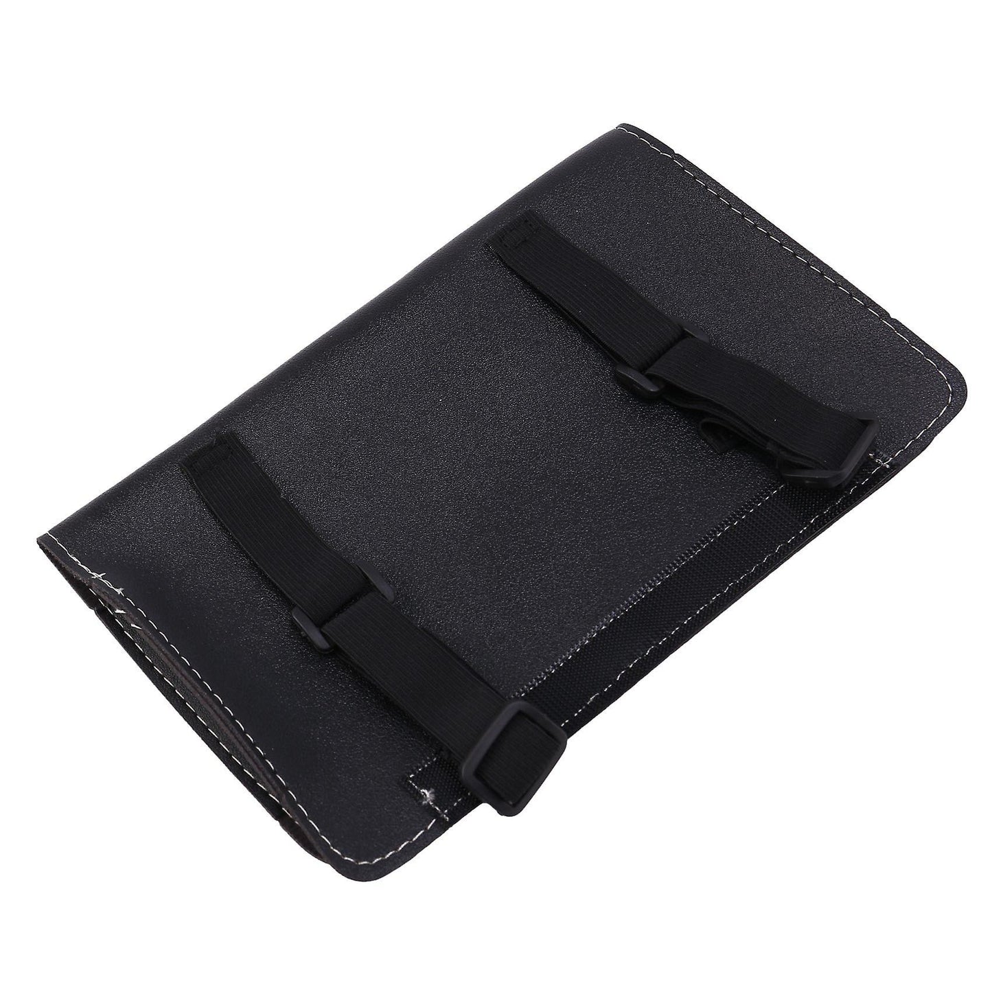 2pcs Leather Car Visor Seatback Tissue Paper Cases for Auto Vehicle