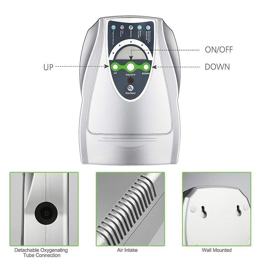 Household Ozone Generator Water Purifier,for Air,water,fruits Us Plug