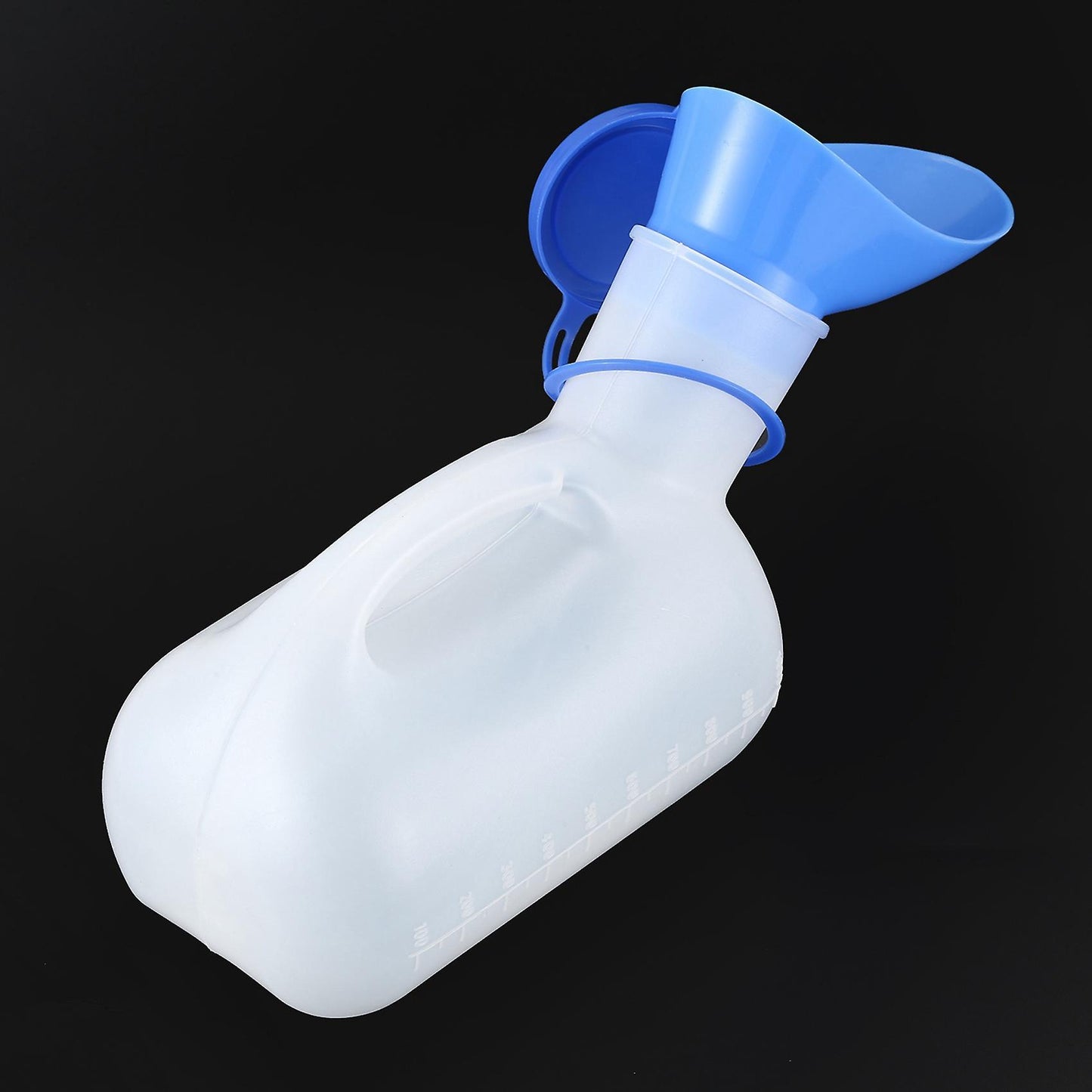 Tragbar Urinflasche 1000ml Fuer Maenner Frauen Weiss&blau