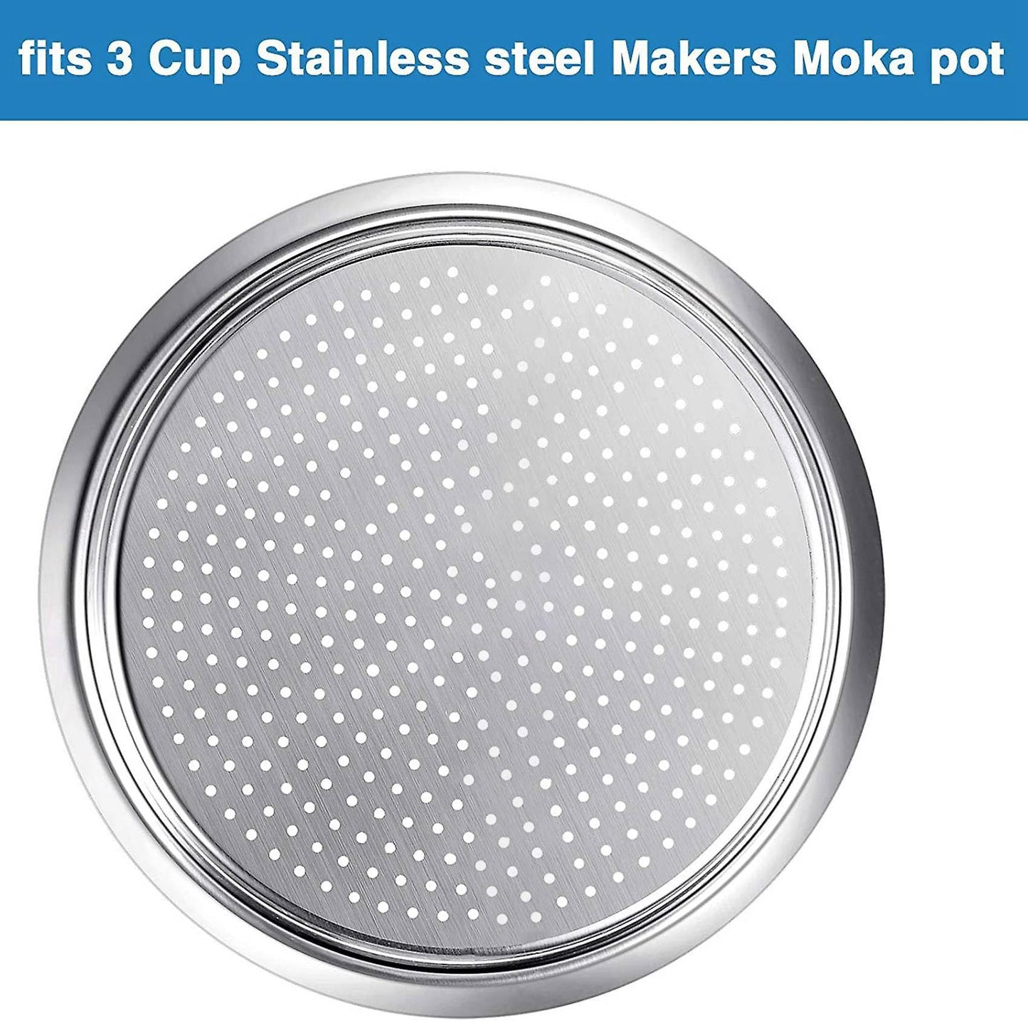 3-cup Moka Coffee Machine Replacement Funnel Kits